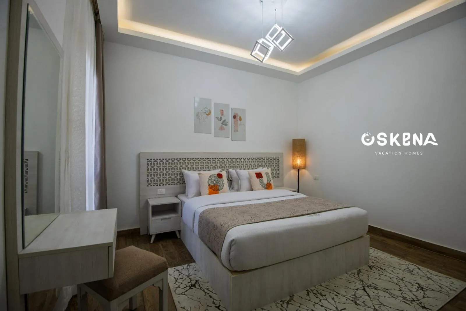 Bed in OSKENA Azzurra Sahl Hasheesh Hurghada