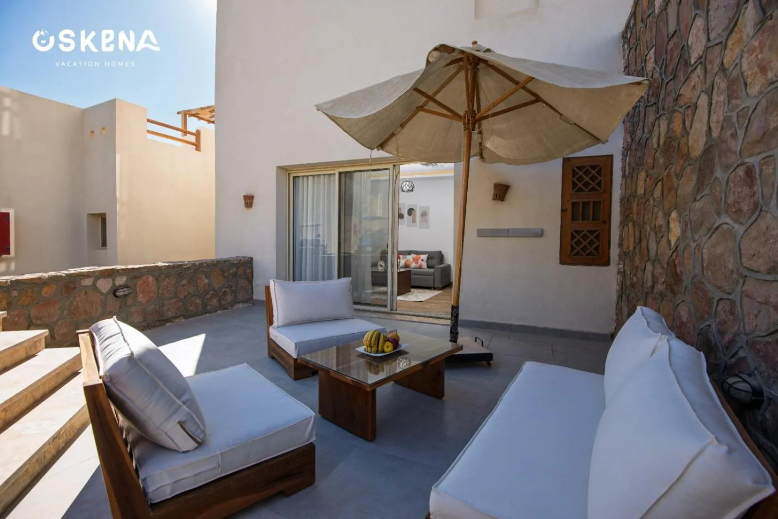 Balcony/Terrace in OSKENA Azzurra Sahl Hasheesh Hurghada