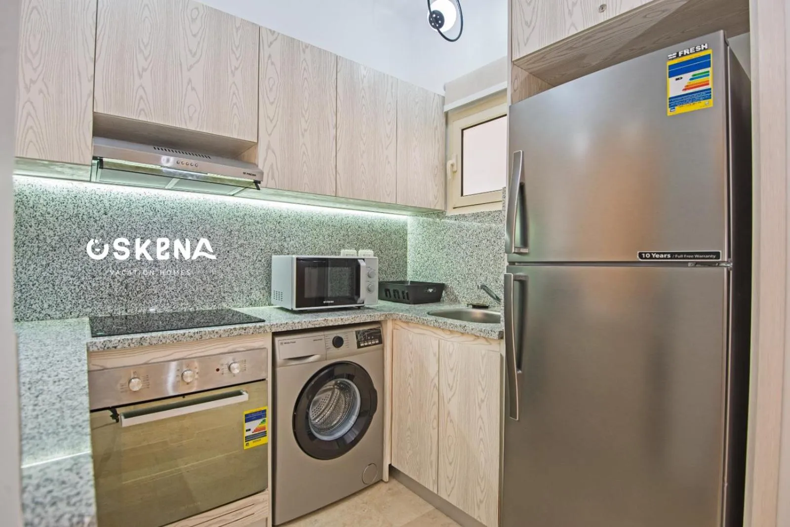 Kitchen or kitchenette in OSKENA Azzurra Sahl Hasheesh Hurghada