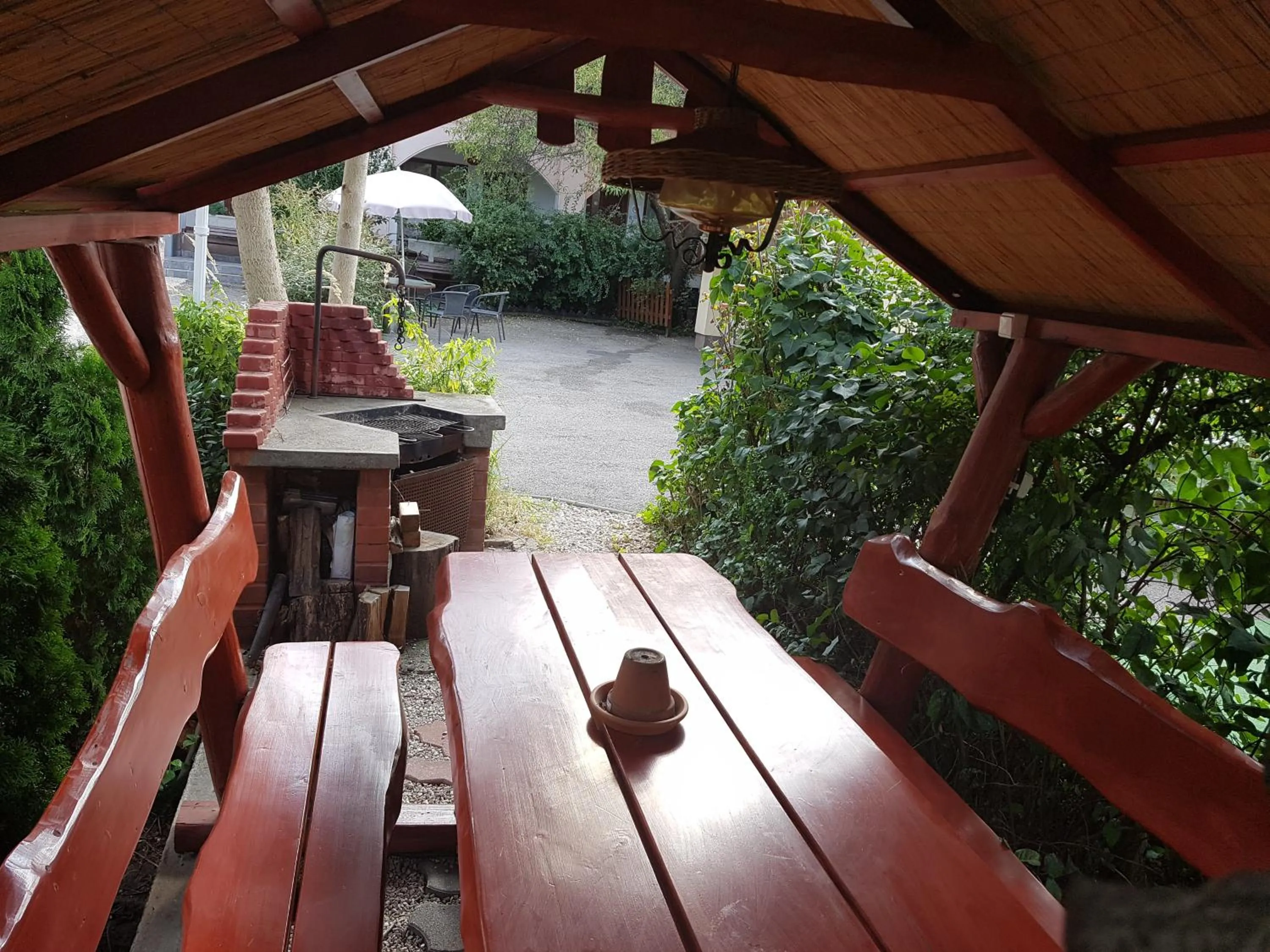 BBQ facilities in Hotel Oswaldo