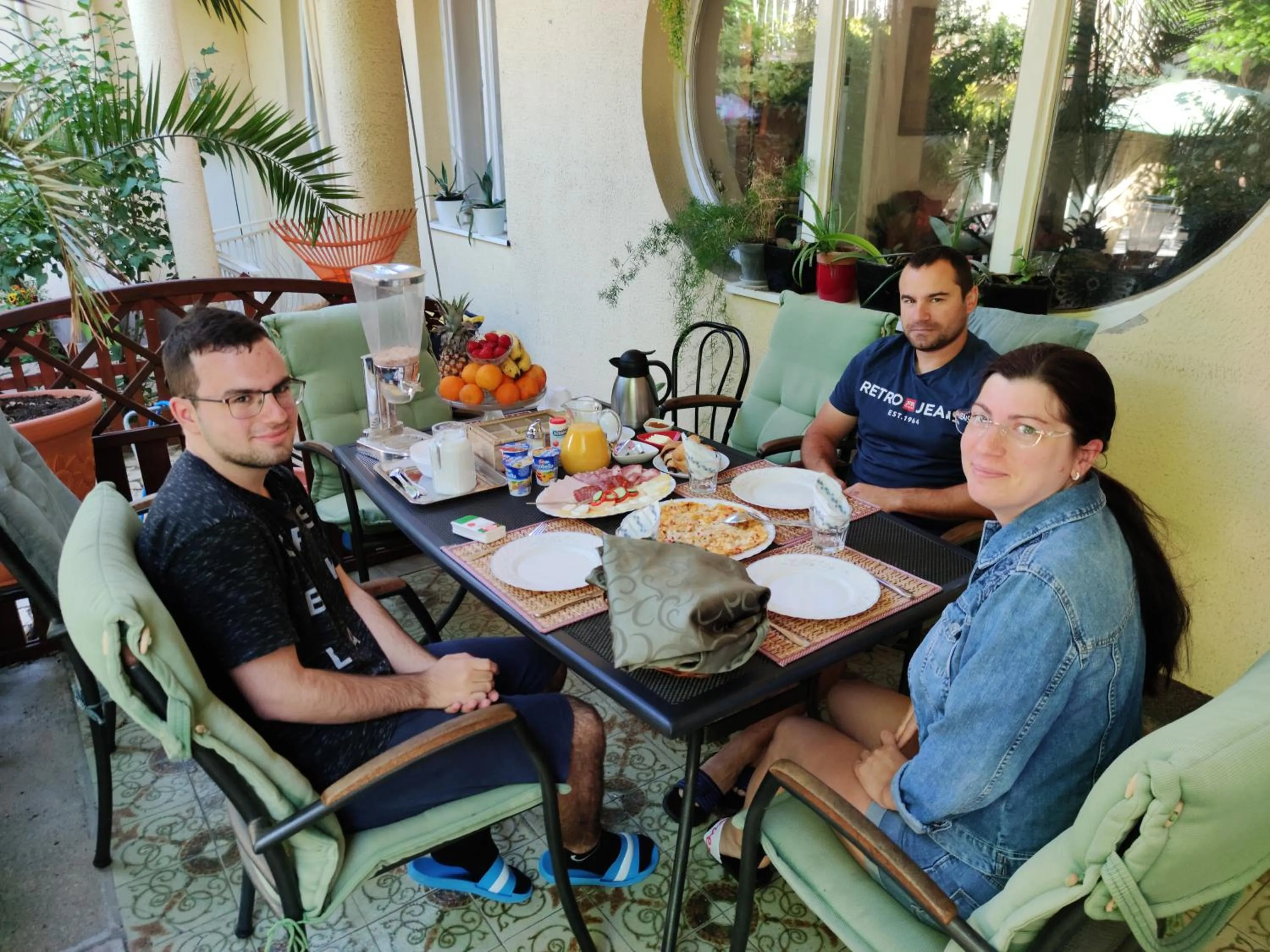 Garden in Hotel Oswaldo