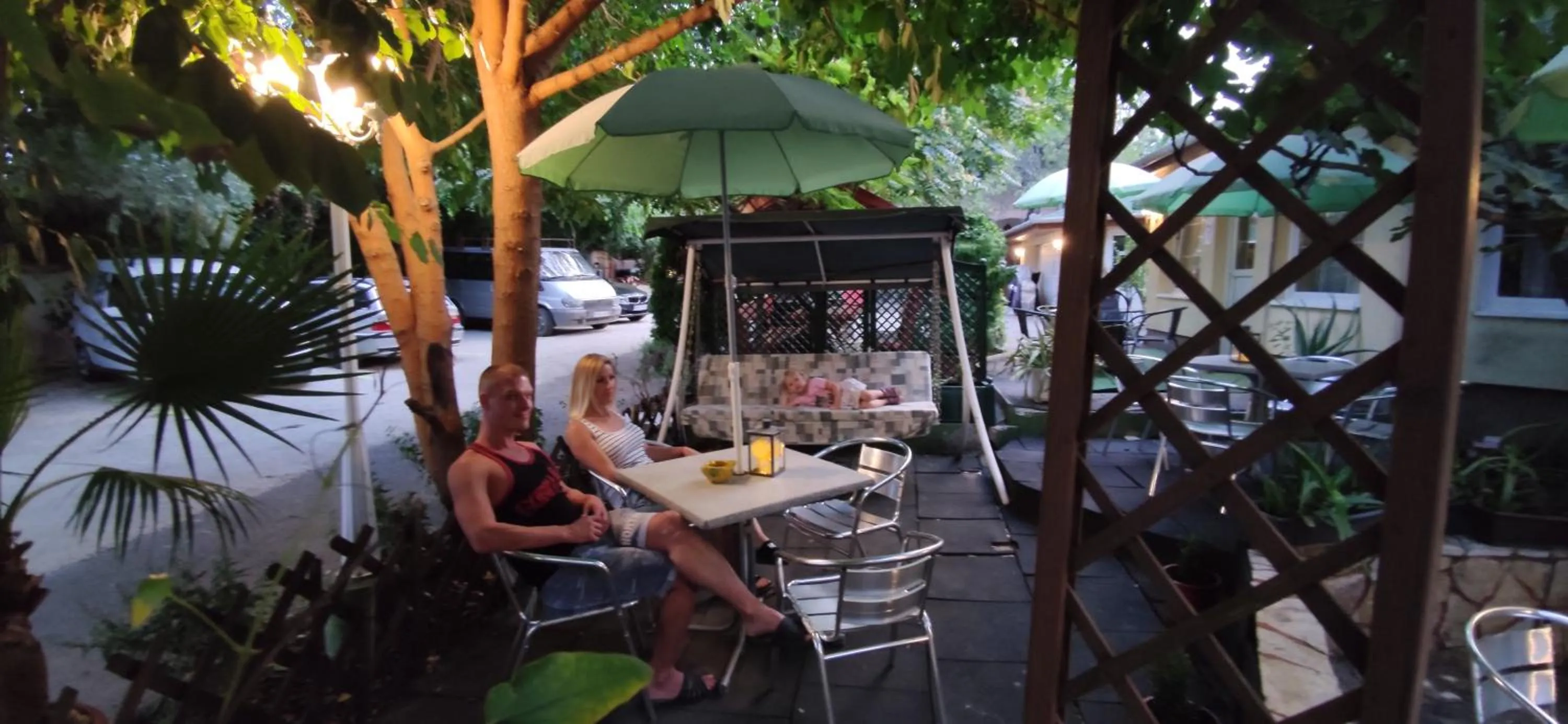 Garden in Hotel Oswaldo