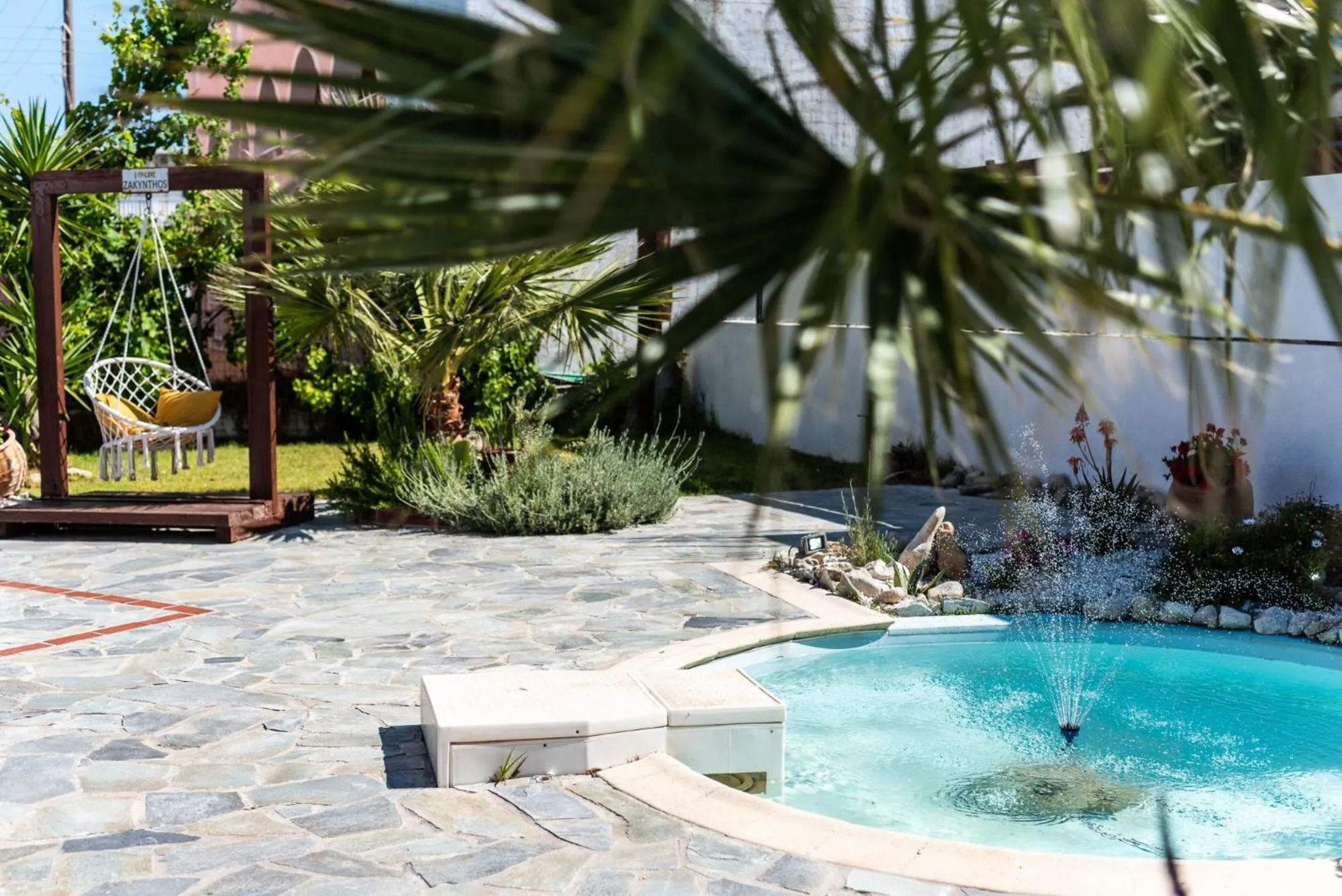 Balcony/Terrace in Kolevri Studios - 650m from Laganas Center, by ZanteWize