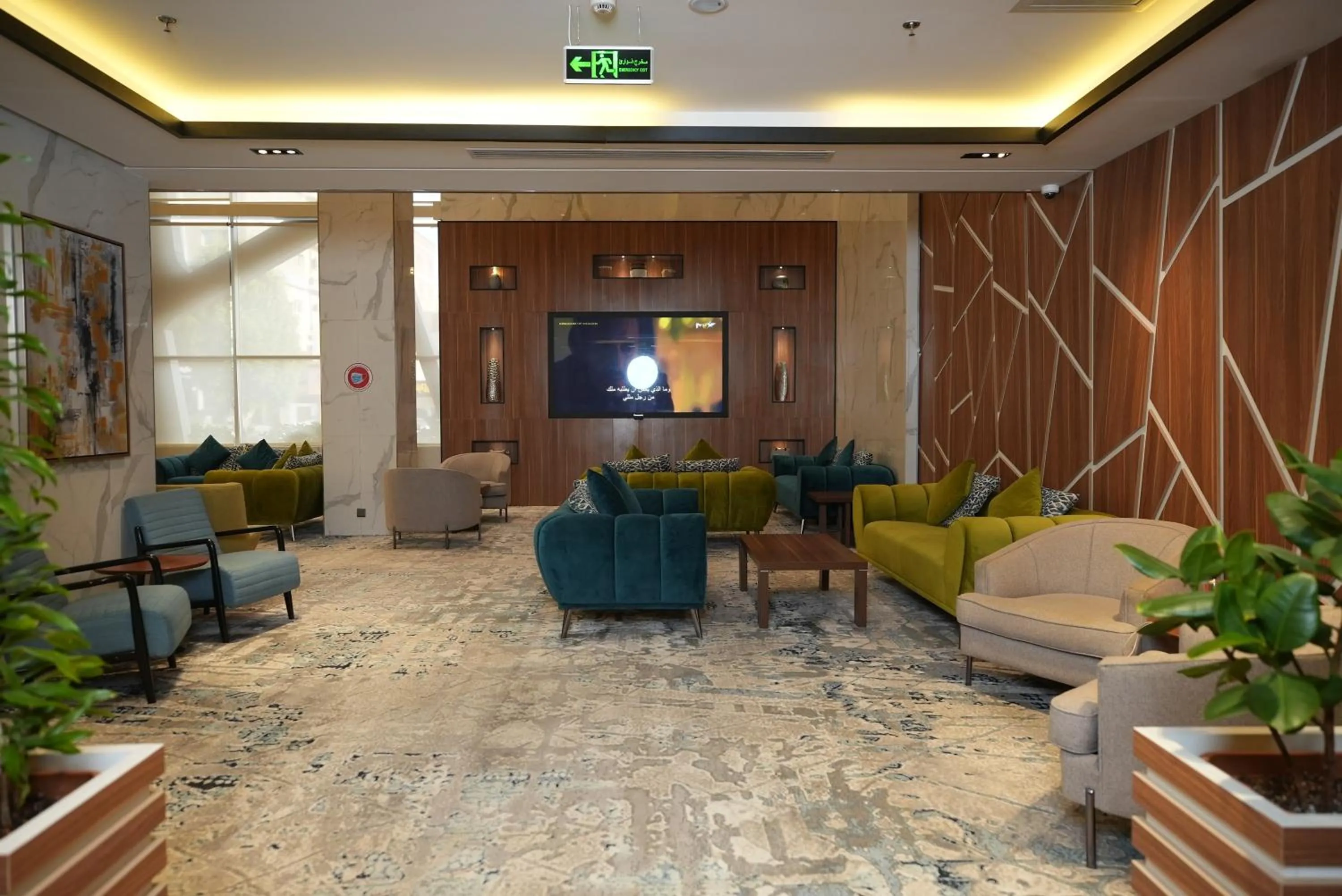 Seating area in Wow Diamond Hotel