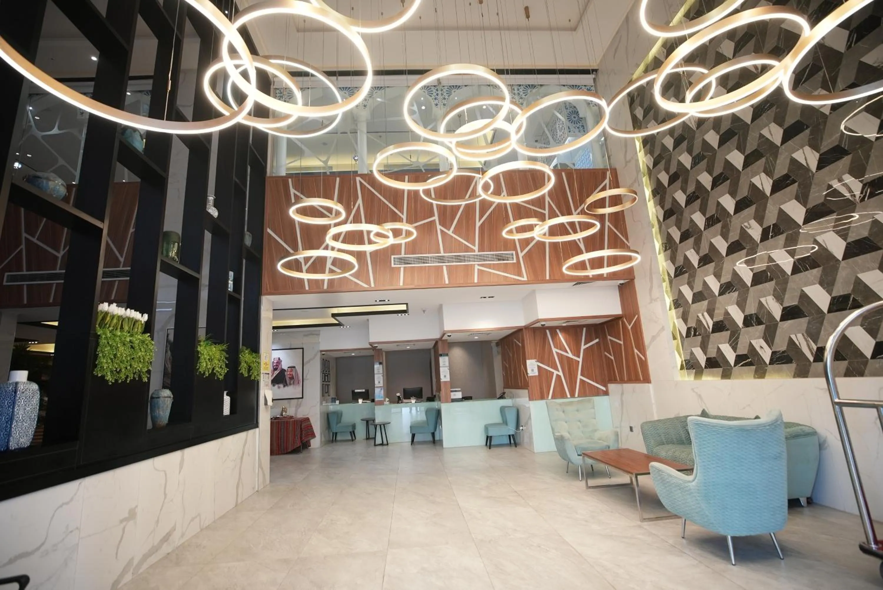 Seating area in Wow Diamond Hotel