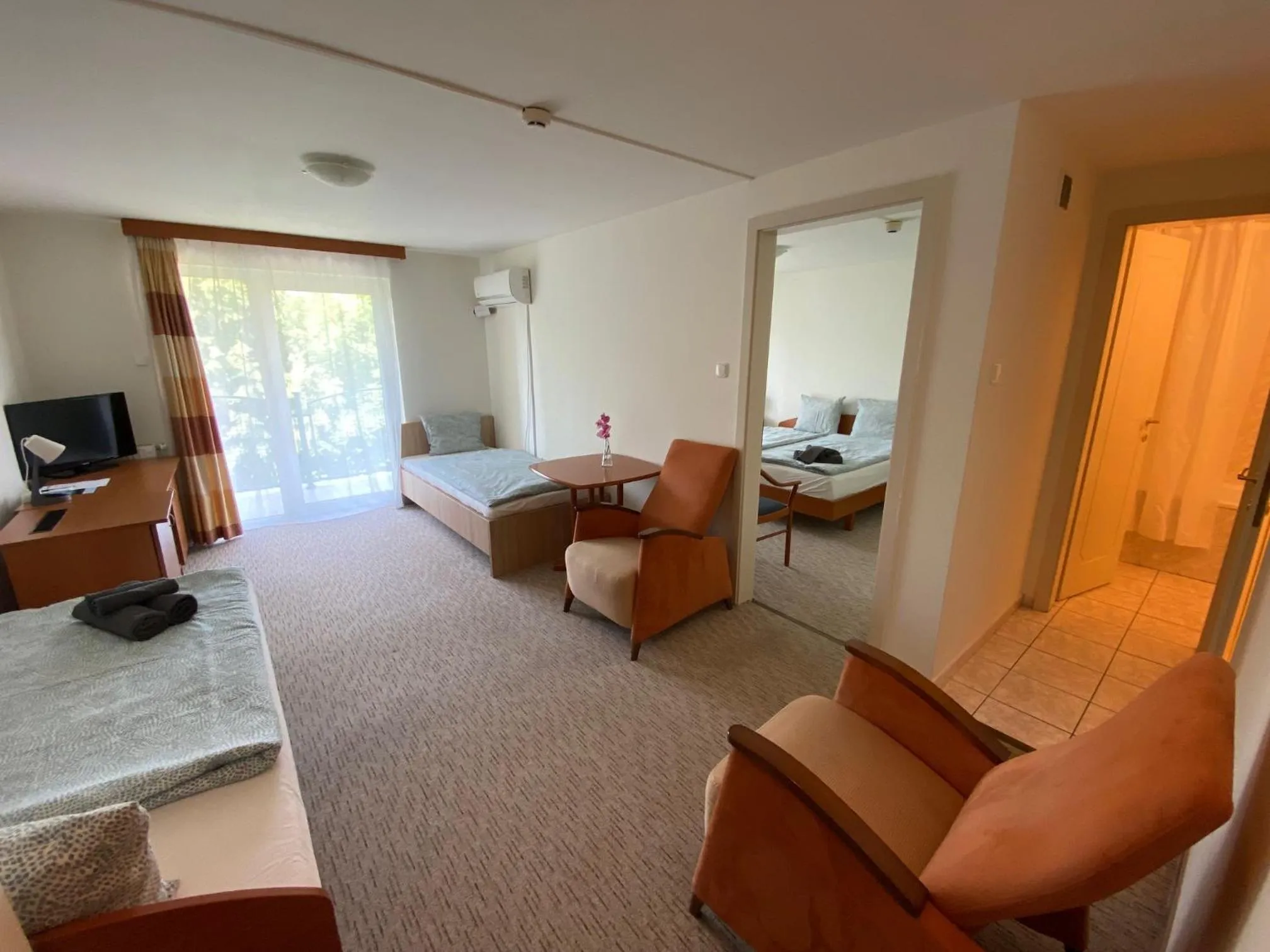 Bed in Solaris Hotel