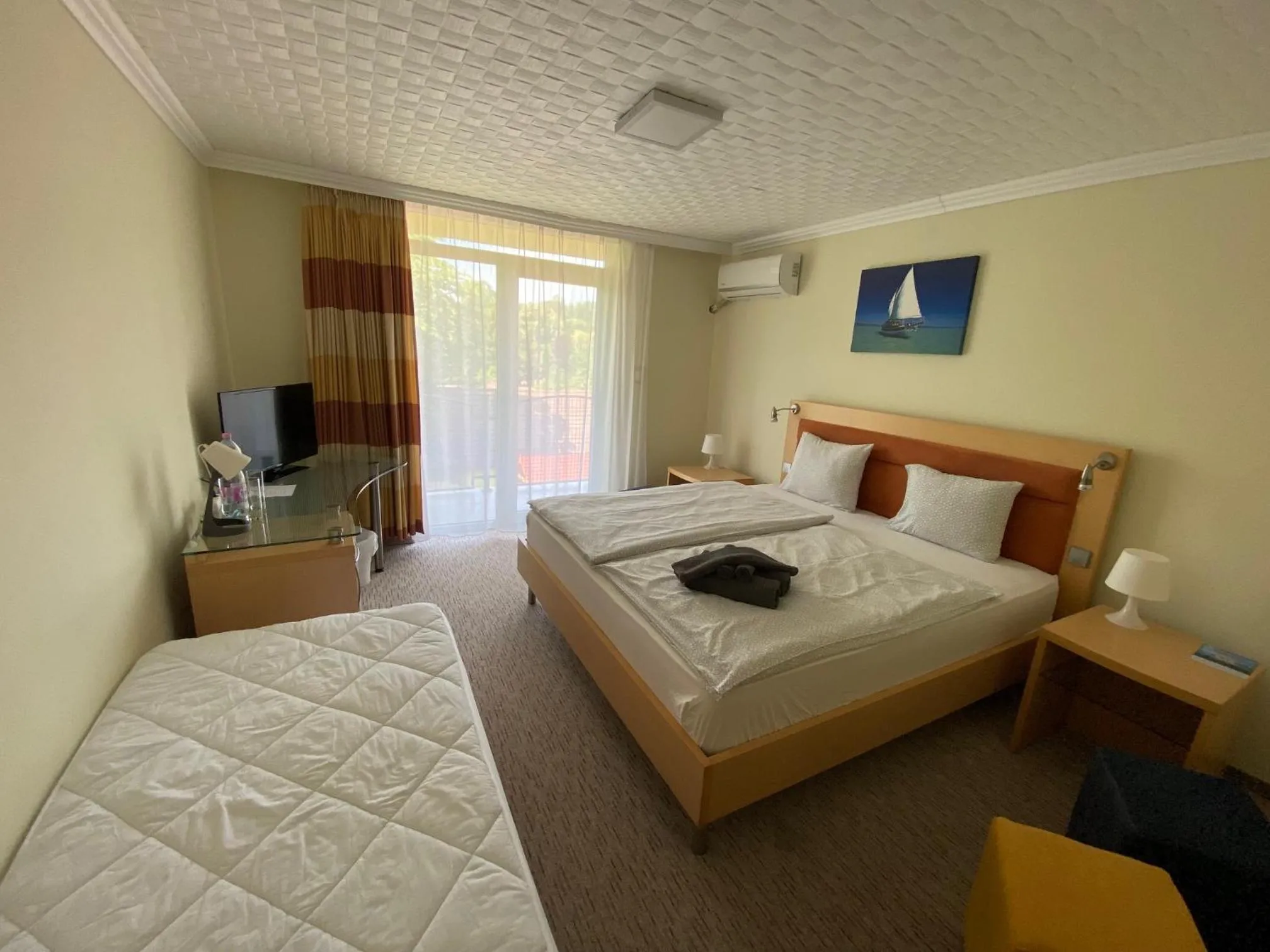 Bed in Solaris Hotel