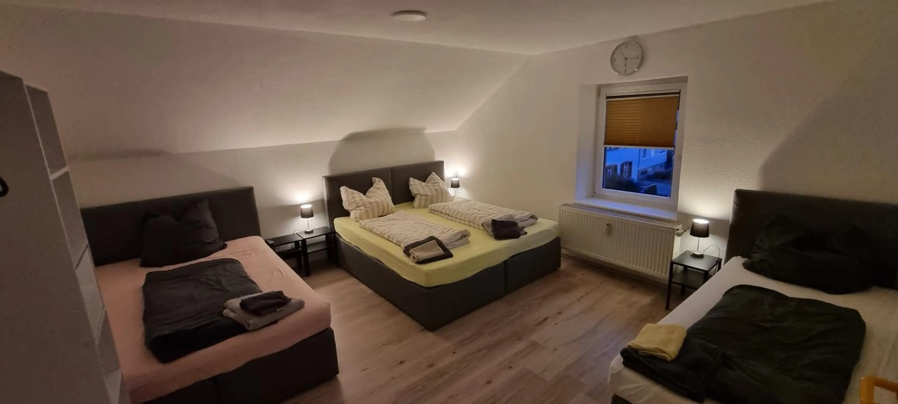 Photo of the whole room, Bed in Pension-Maulburg