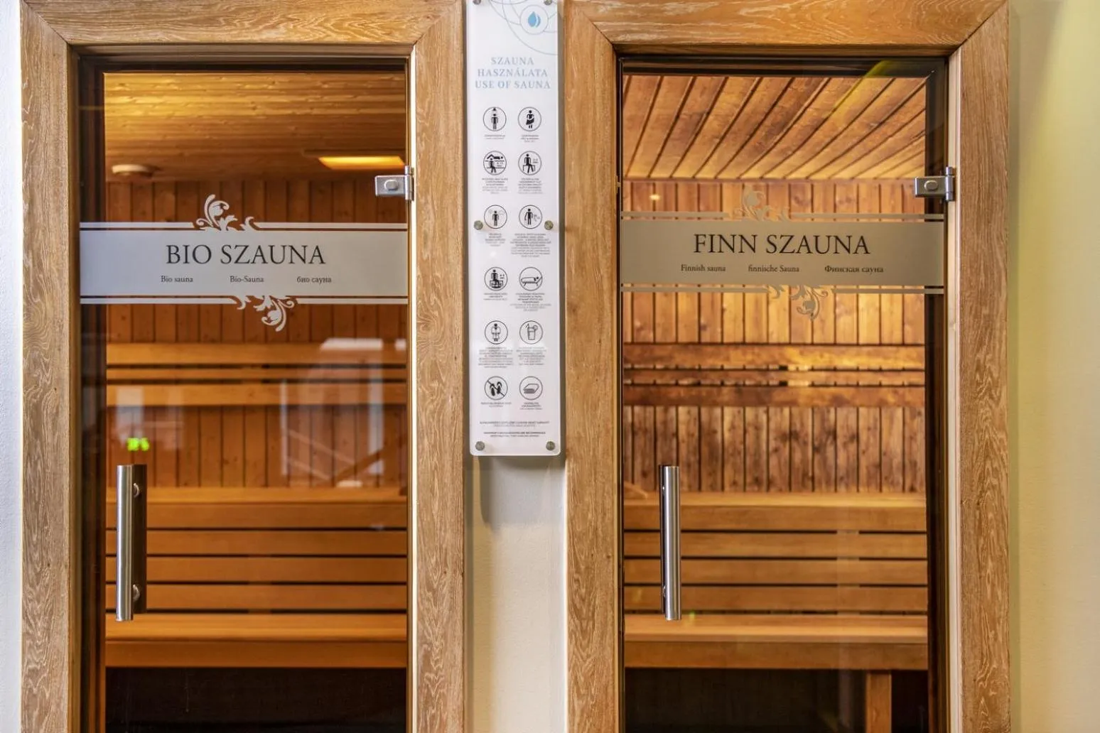 Sauna in Hotel Délibáb