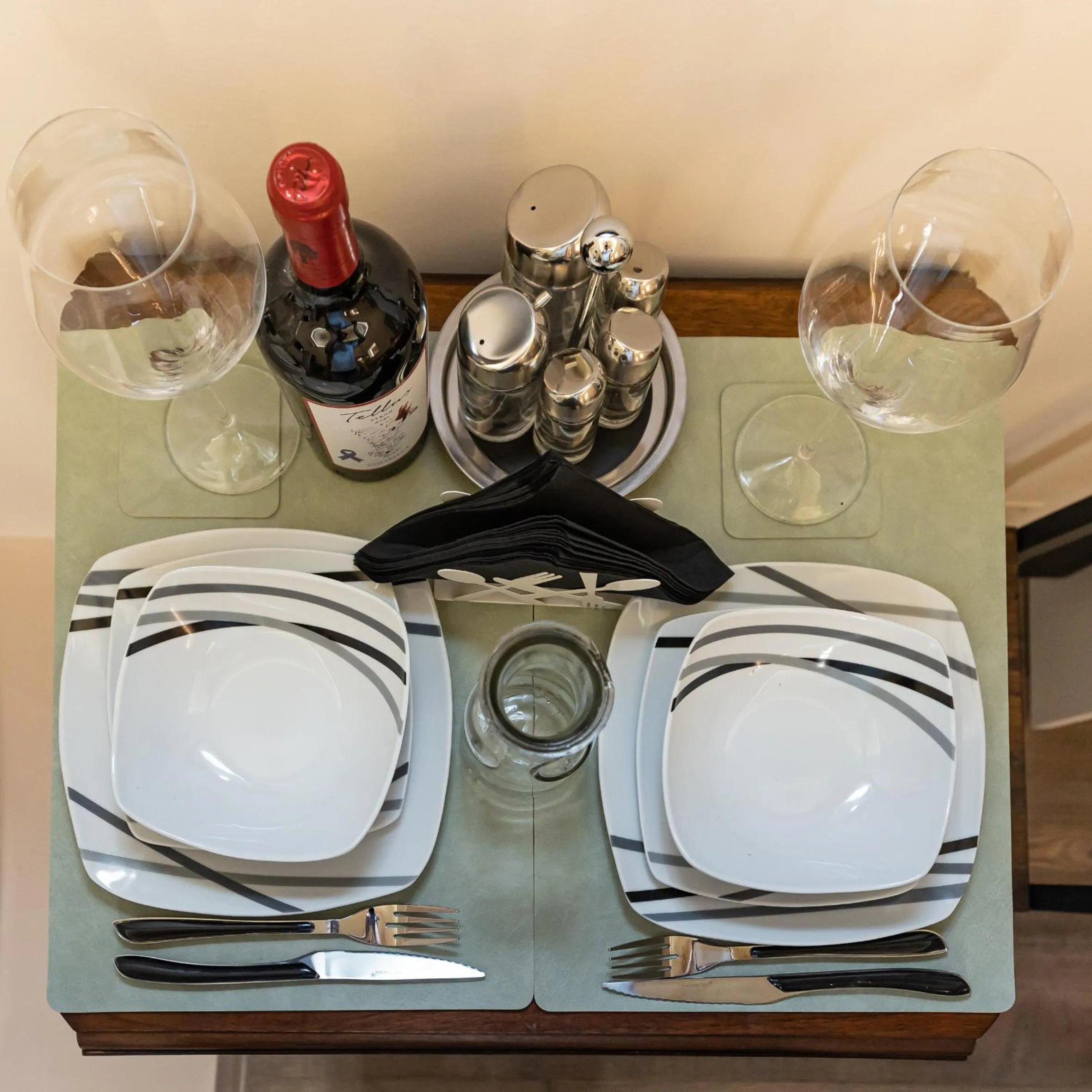 Kitchen or kitchenette in Corso Suite 107 Rooms Wellness & Spa