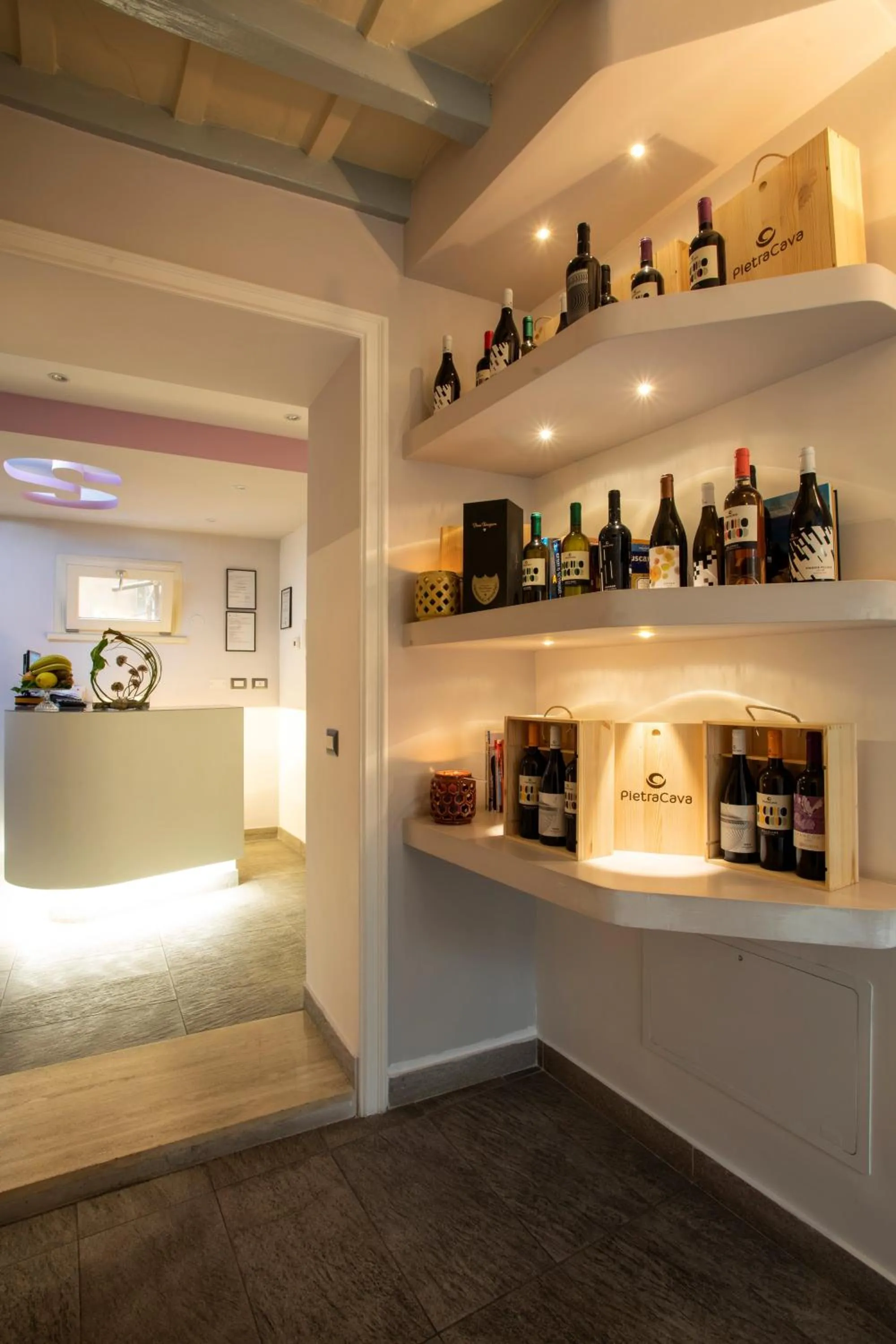 Lobby or reception in Corso Suite 107 Rooms Wellness & Spa