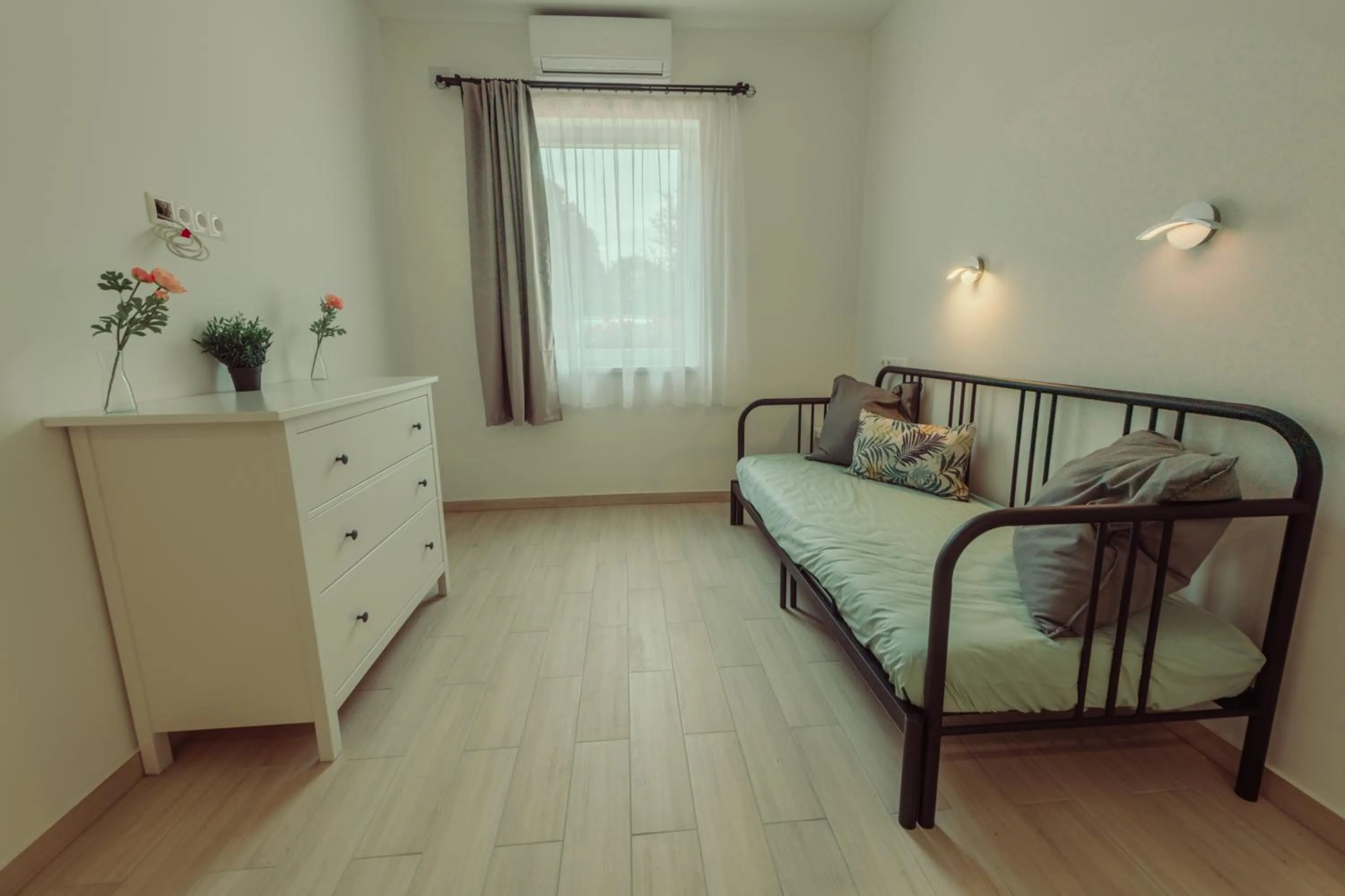 Seating area, Bed in Pater Apartments and Rooms