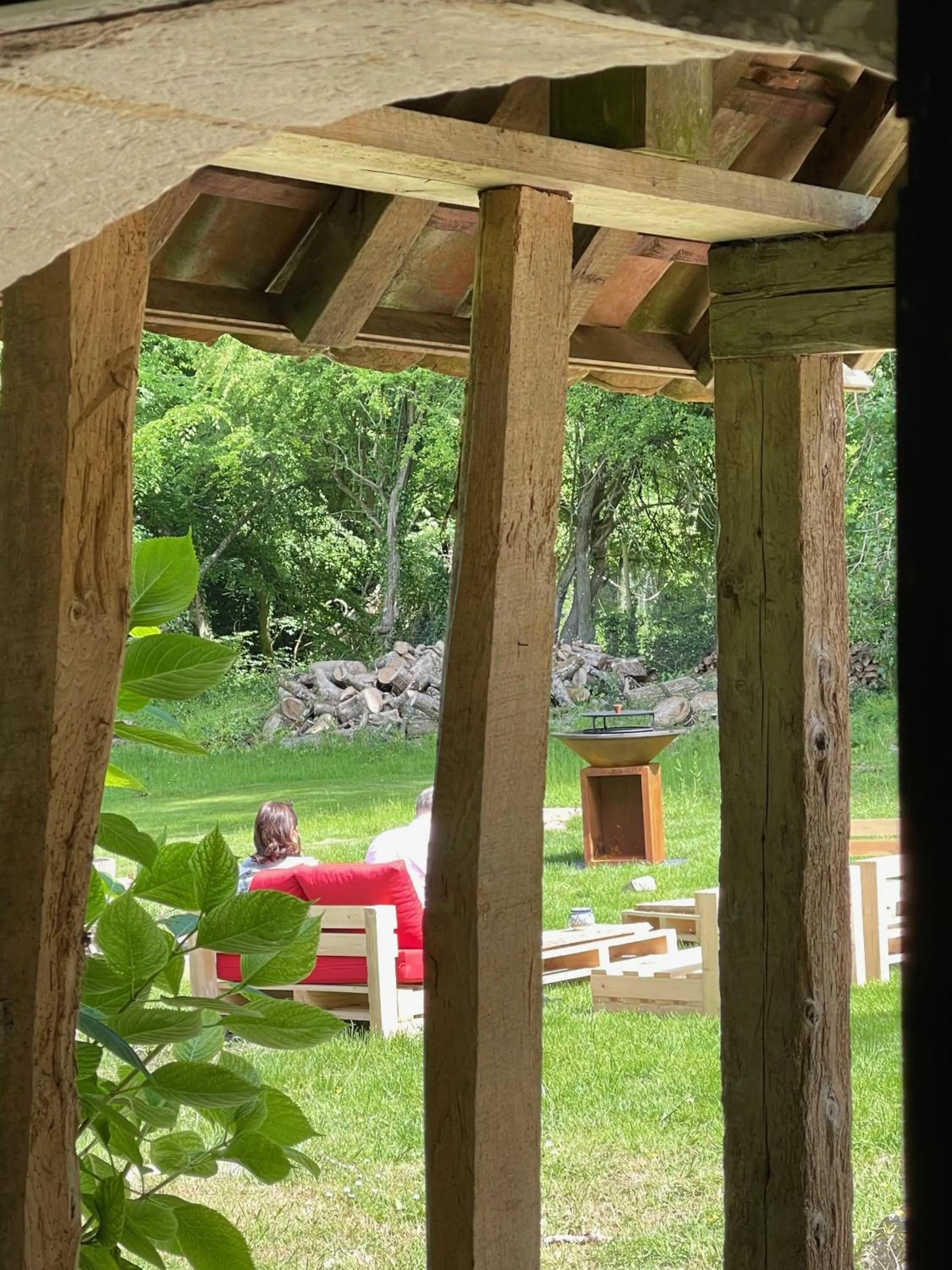 Garden in Domaine de Fresnoy