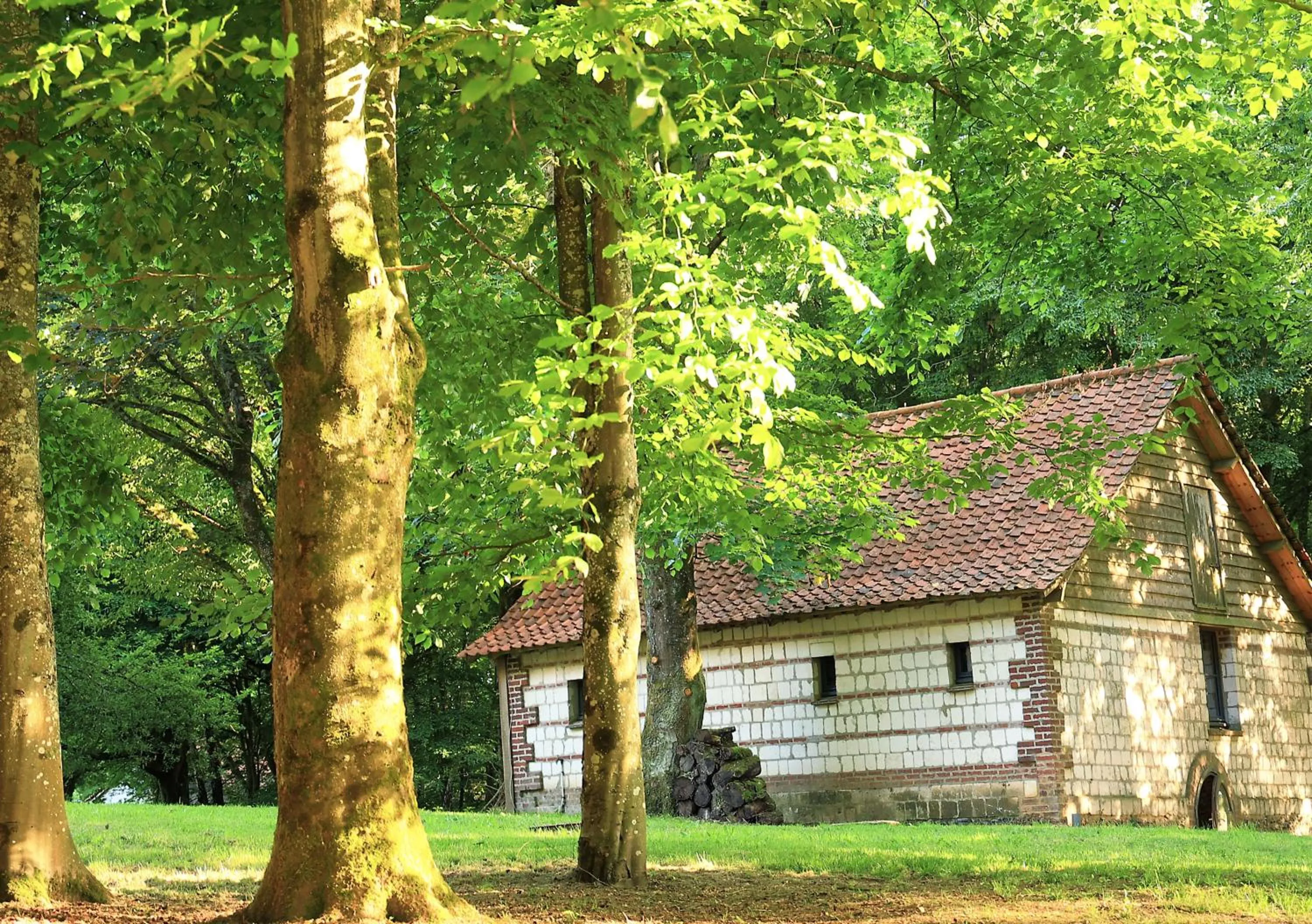 Garden in Domaine de Fresnoy