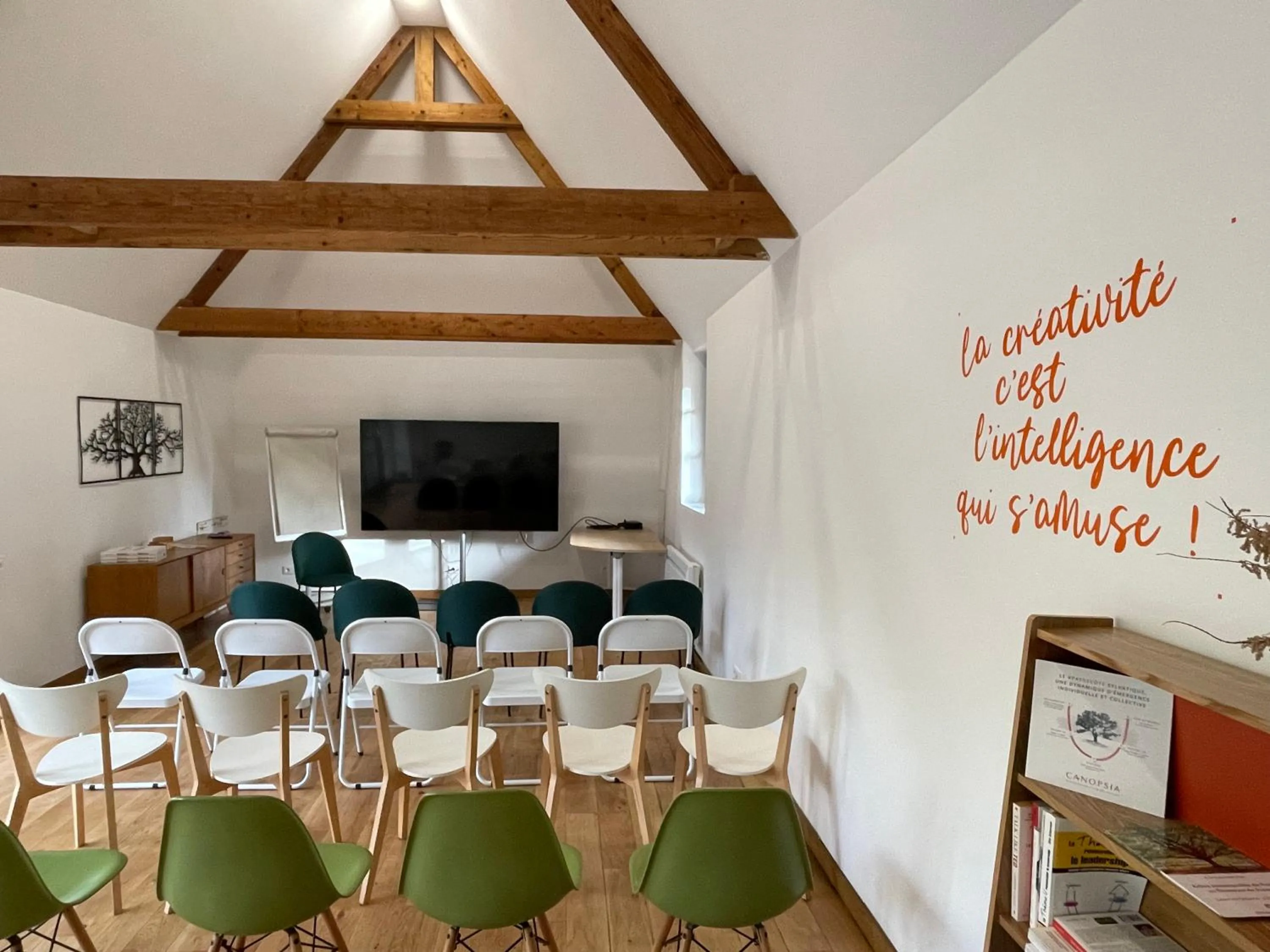 Seating area in Domaine de Fresnoy