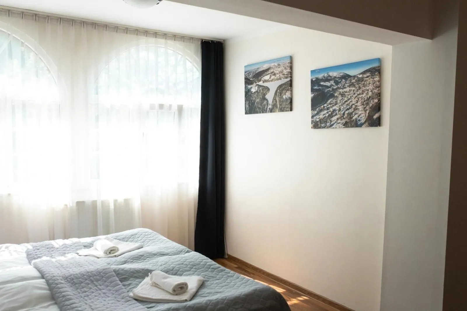 Photo of the whole room, Bed in Willa JODŁA Wisła