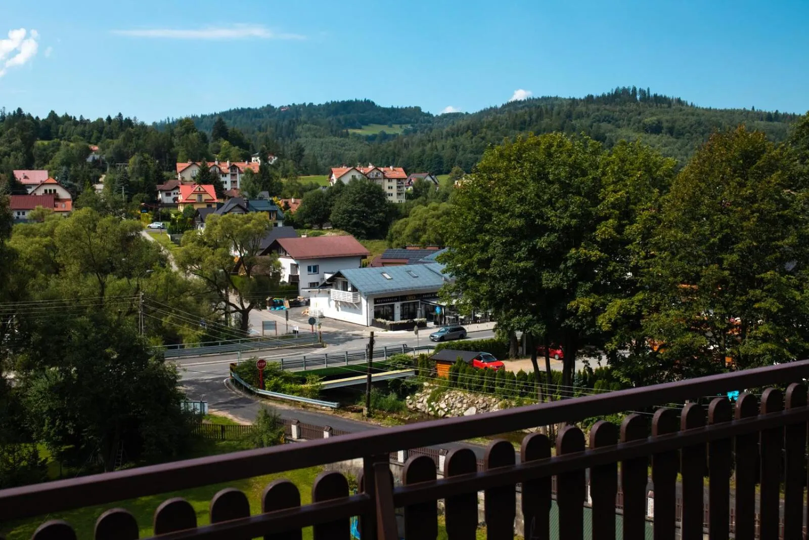 Natural landscape in Willa JODŁA Wisła