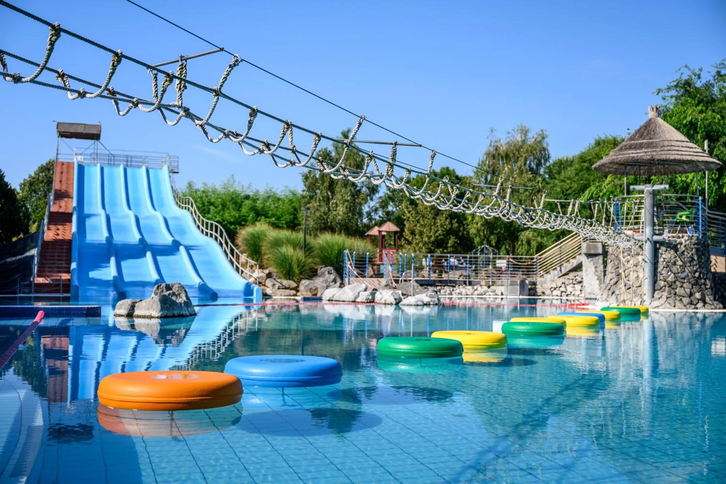 Aqua park in Park Inn by Radisson Sarvar Resort & Spa - All Inclusive