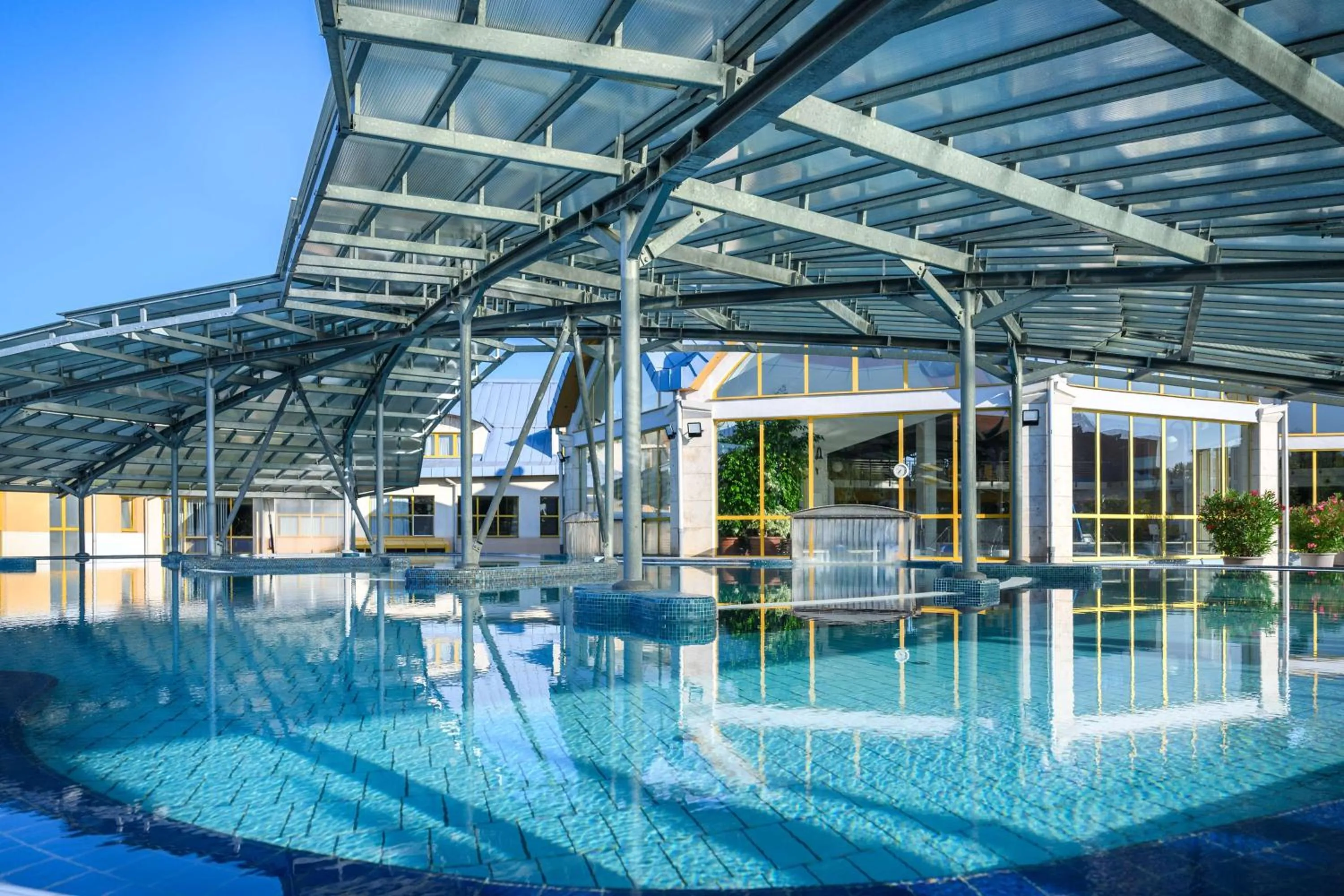 Pool view in Park Inn by Radisson Sarvar Resort & Spa - All Inclusive