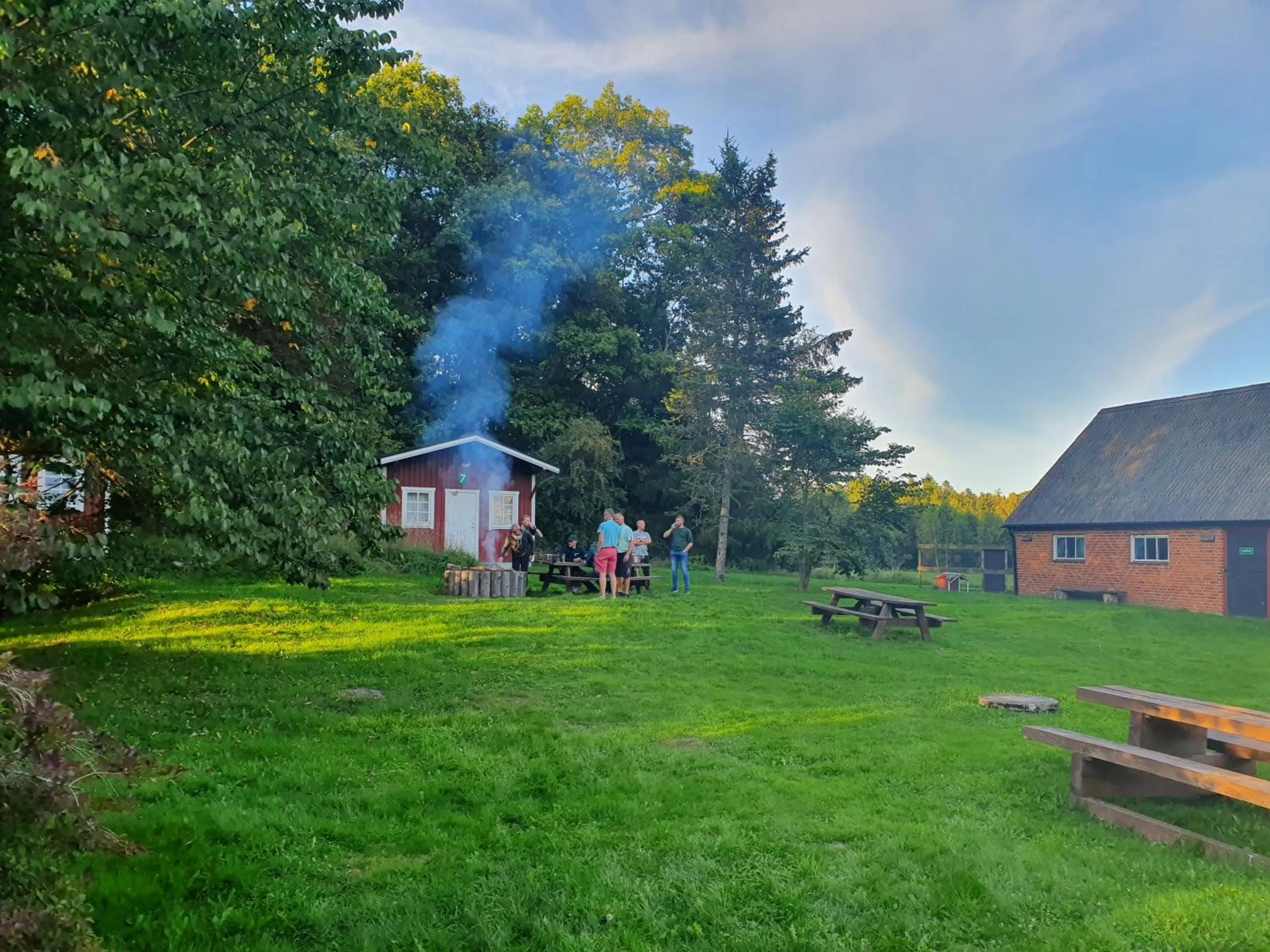 BBQ facilities in Klåveröd logi & café