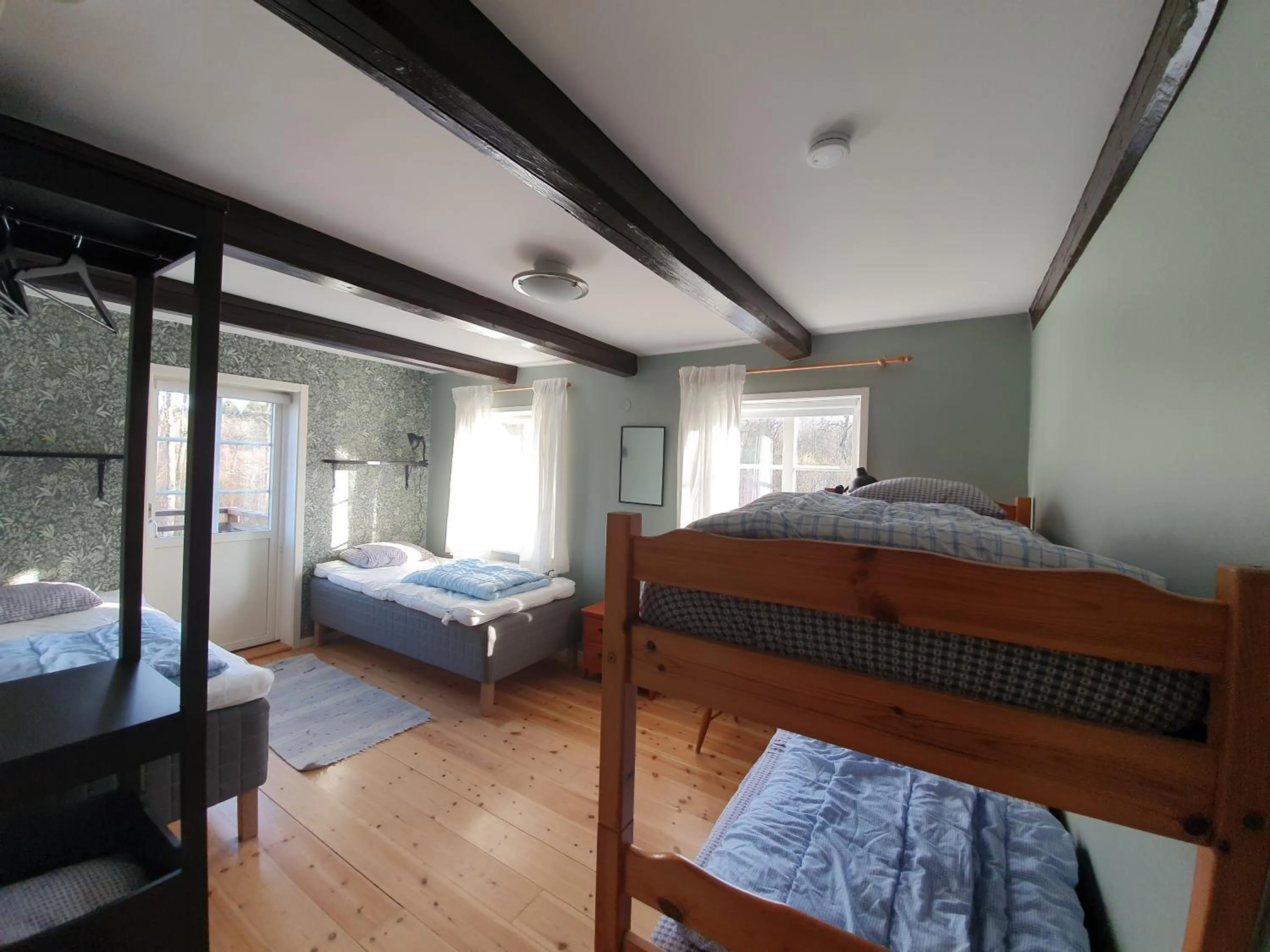 Bedroom, Bed in Klåveröd logi & café