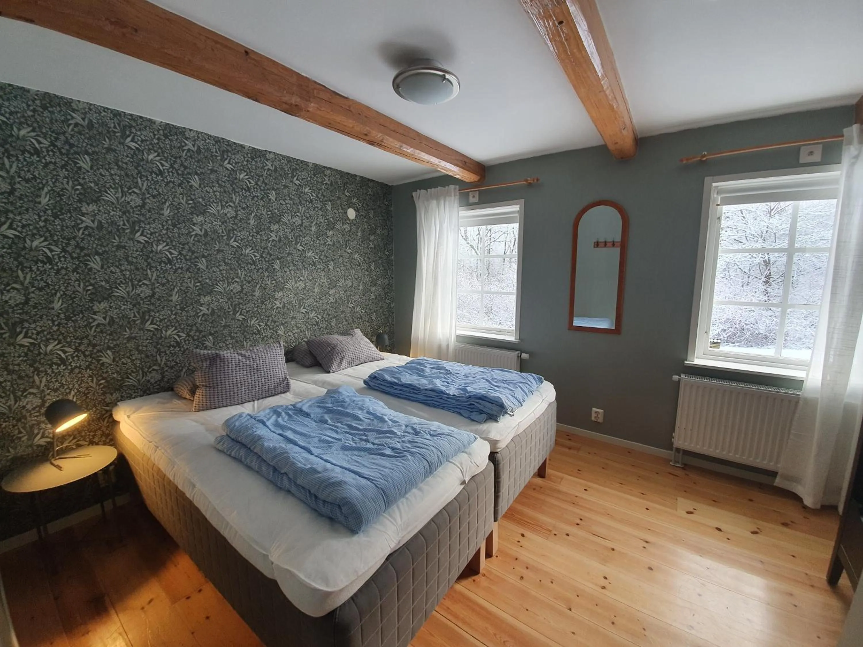 Bedroom, Bed in Klåveröd logi & café