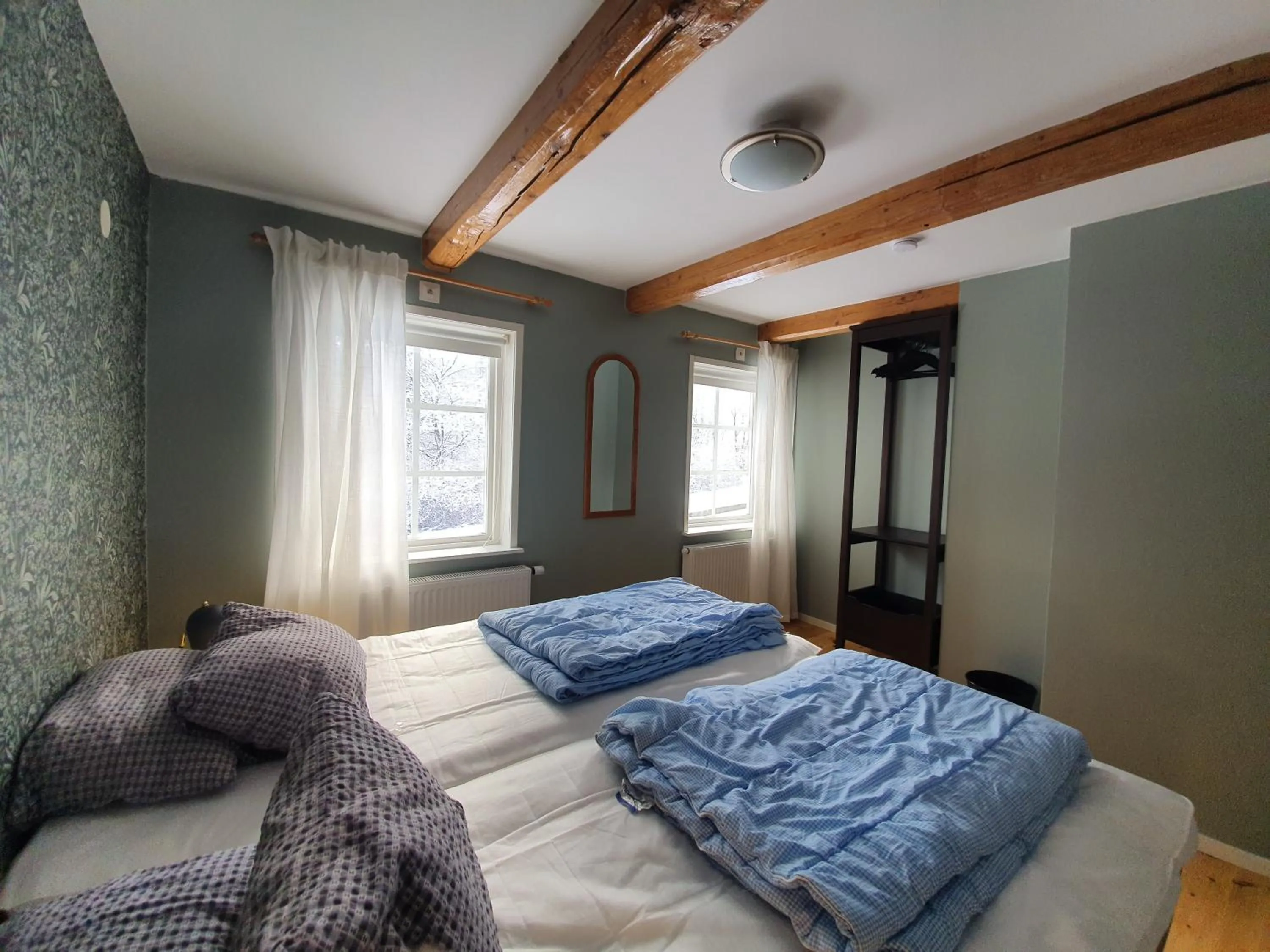 Bedroom, Bed in Klåveröd logi & café