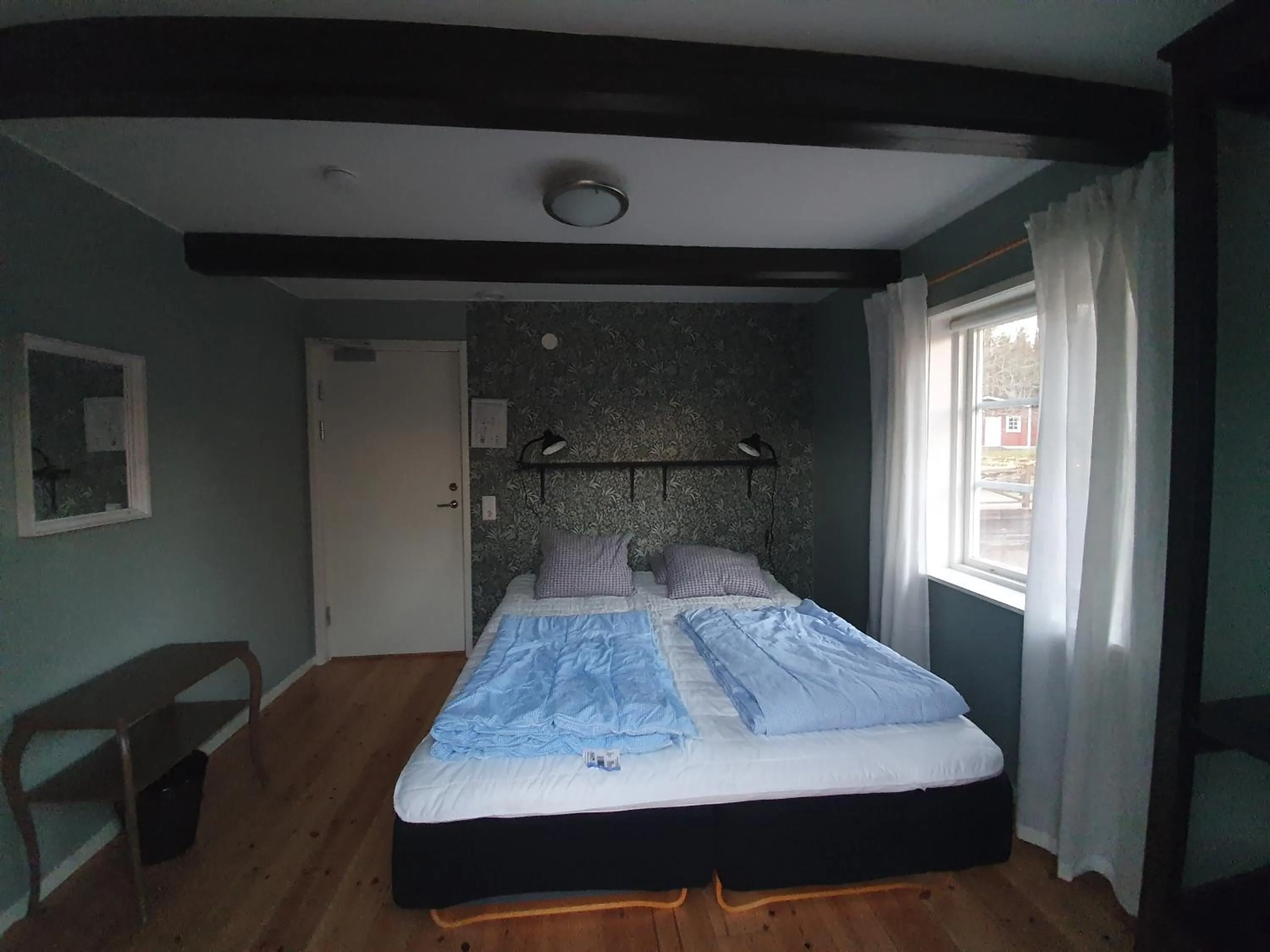 Bedroom, Bed in Klåveröd logi & café