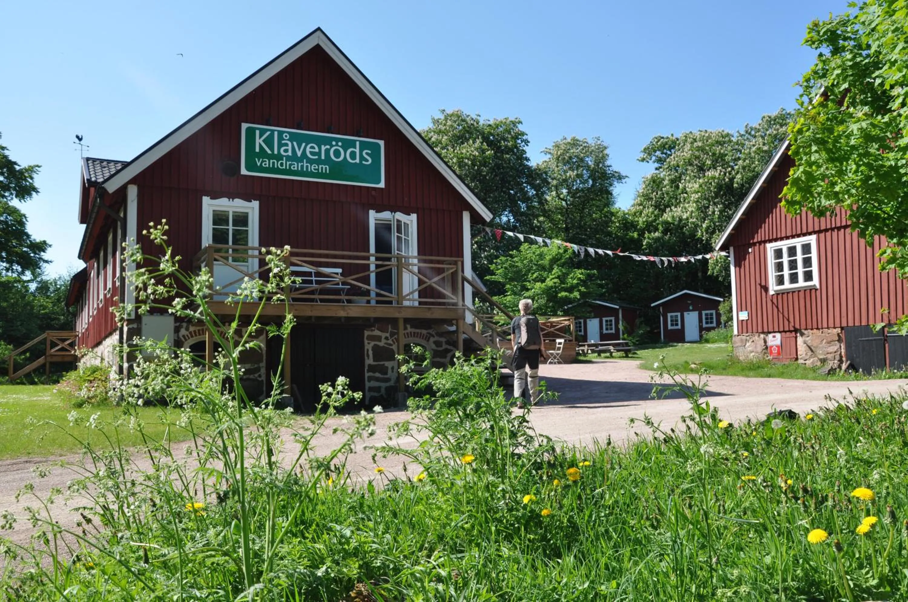 Property building in Klåveröd logi & café