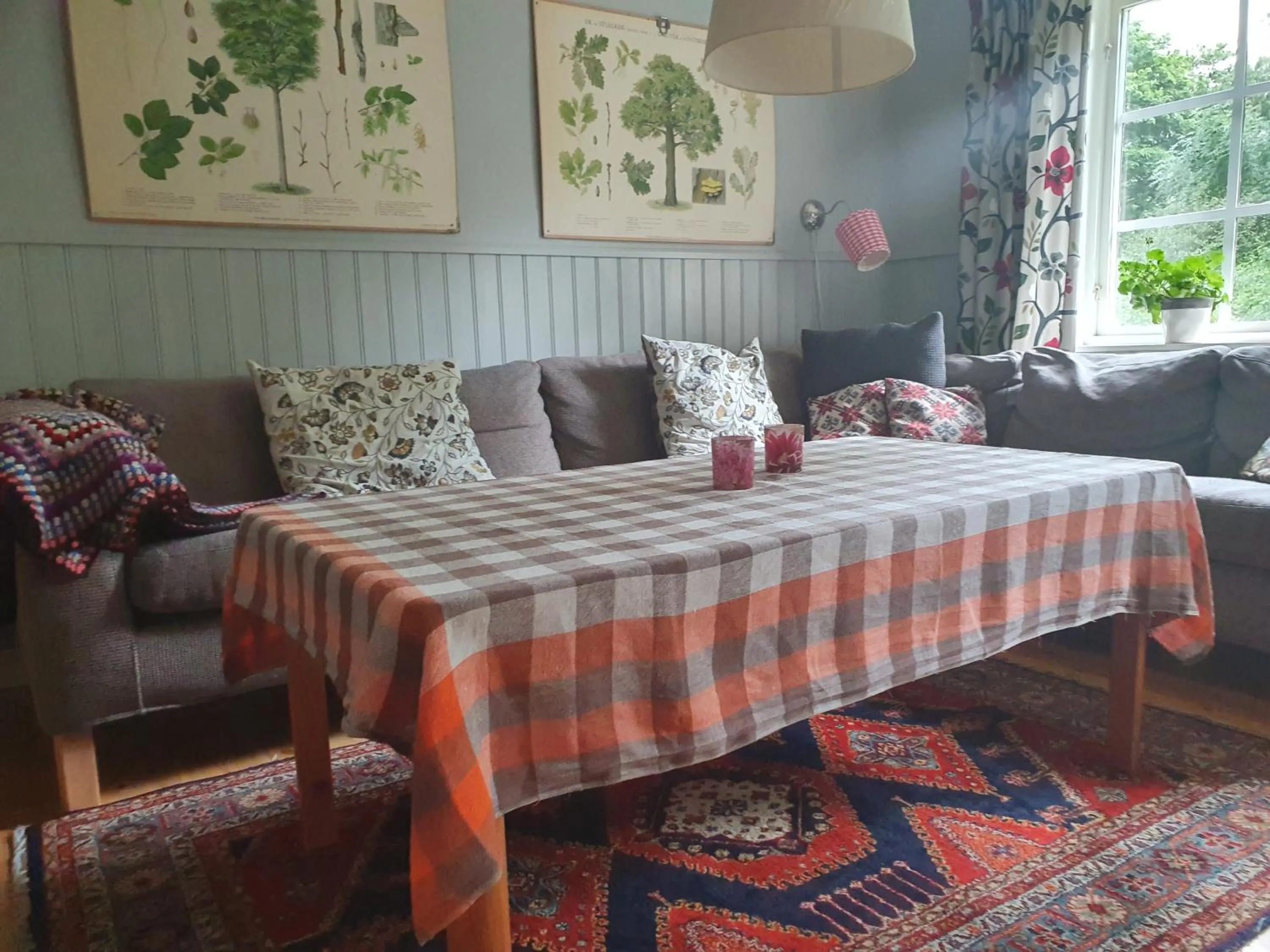 Communal lounge/ TV room in Klåveröd logi & café