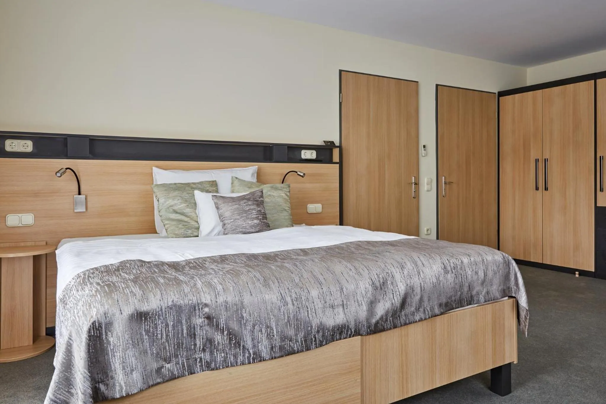 Bed in Gold House Pension