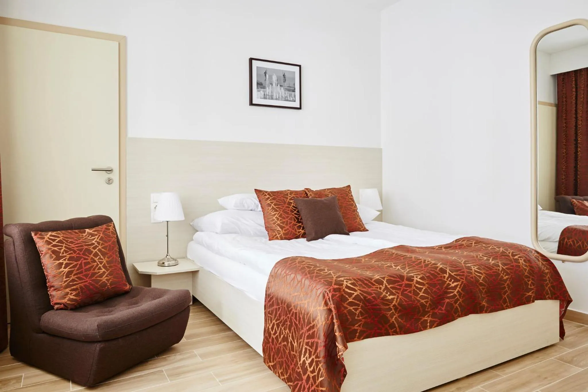 Bed in Hotel Astoria