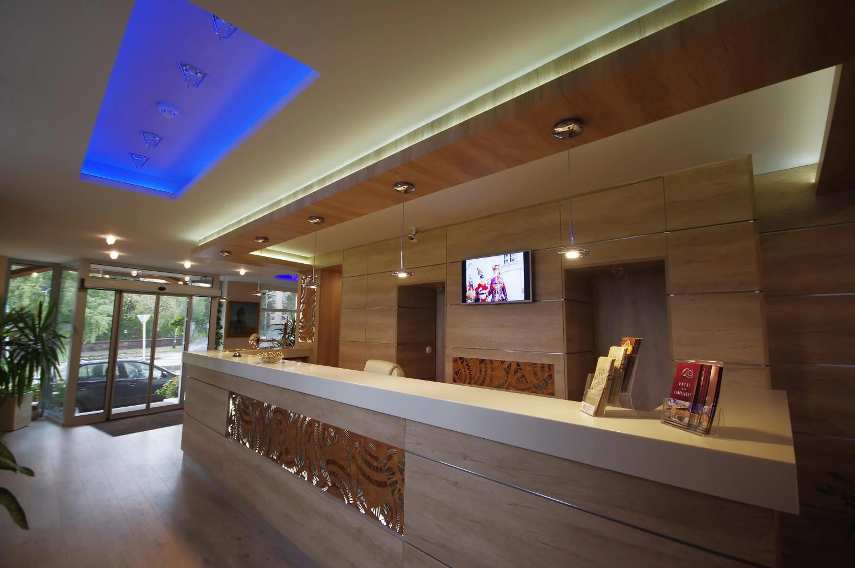 Lobby or reception in Hotel Vadászkürt Superior