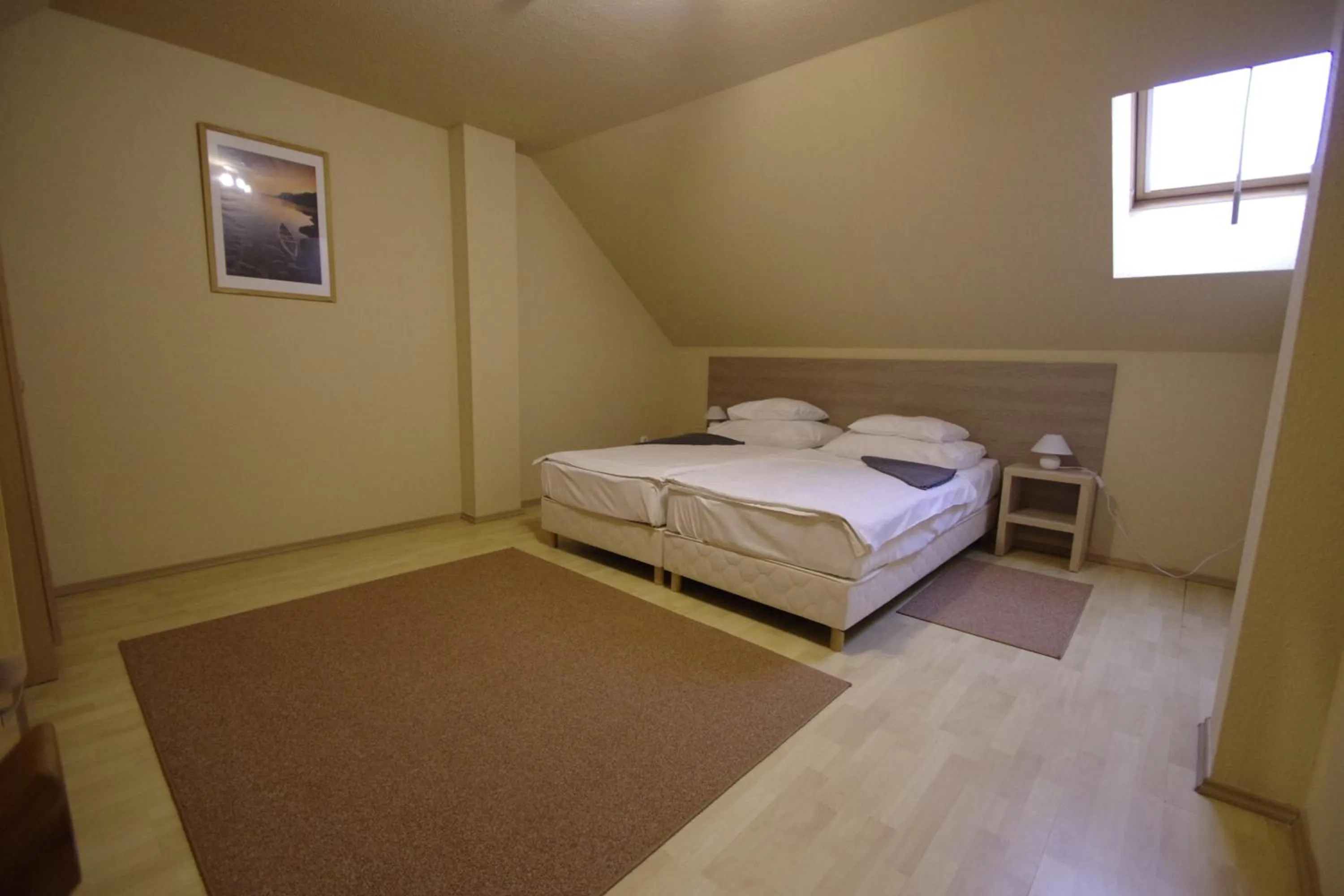 Bed in Hotel Vadászkürt Superior