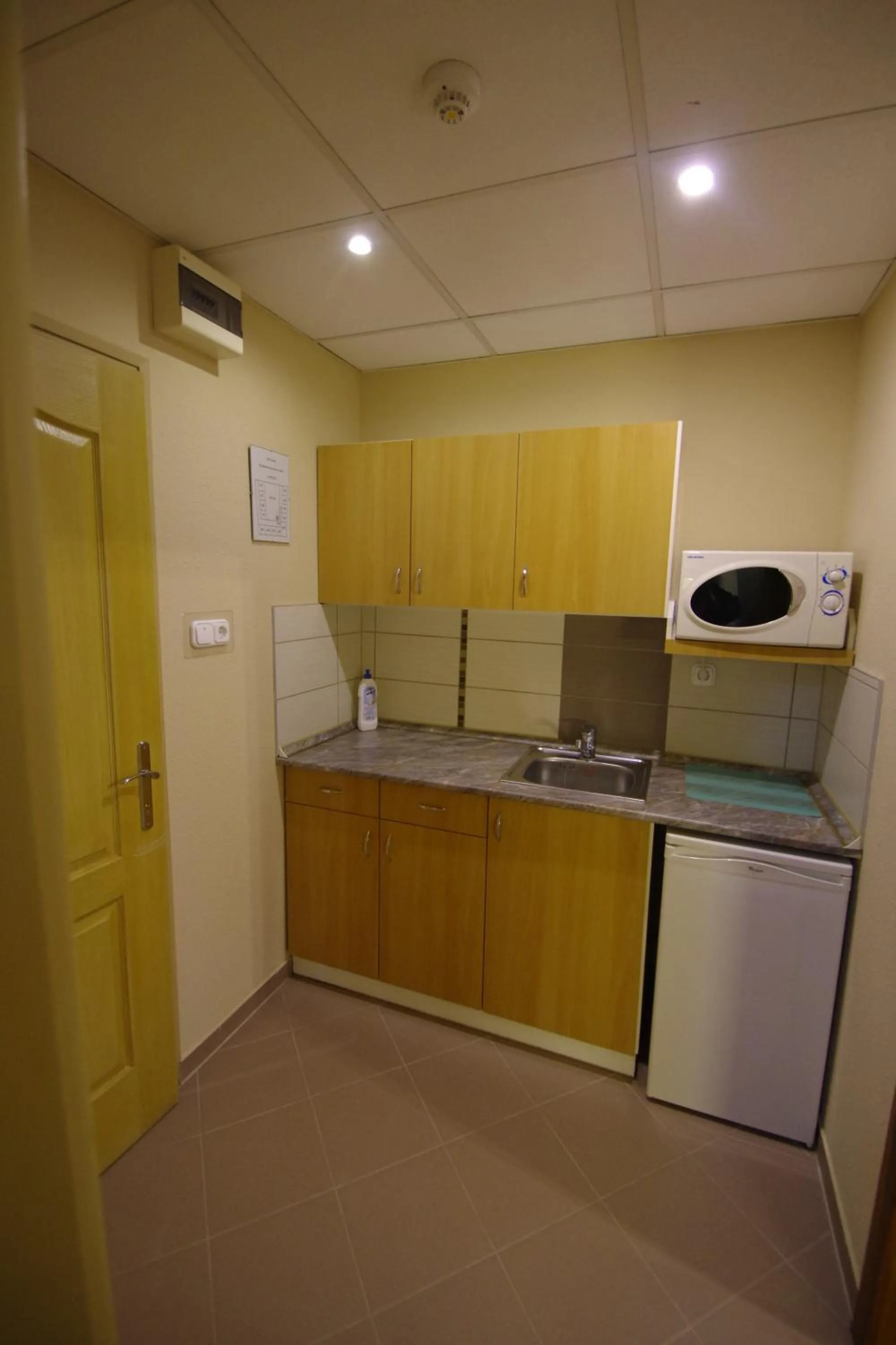 Kitchen or kitchenette in Hotel Vadászkürt Superior