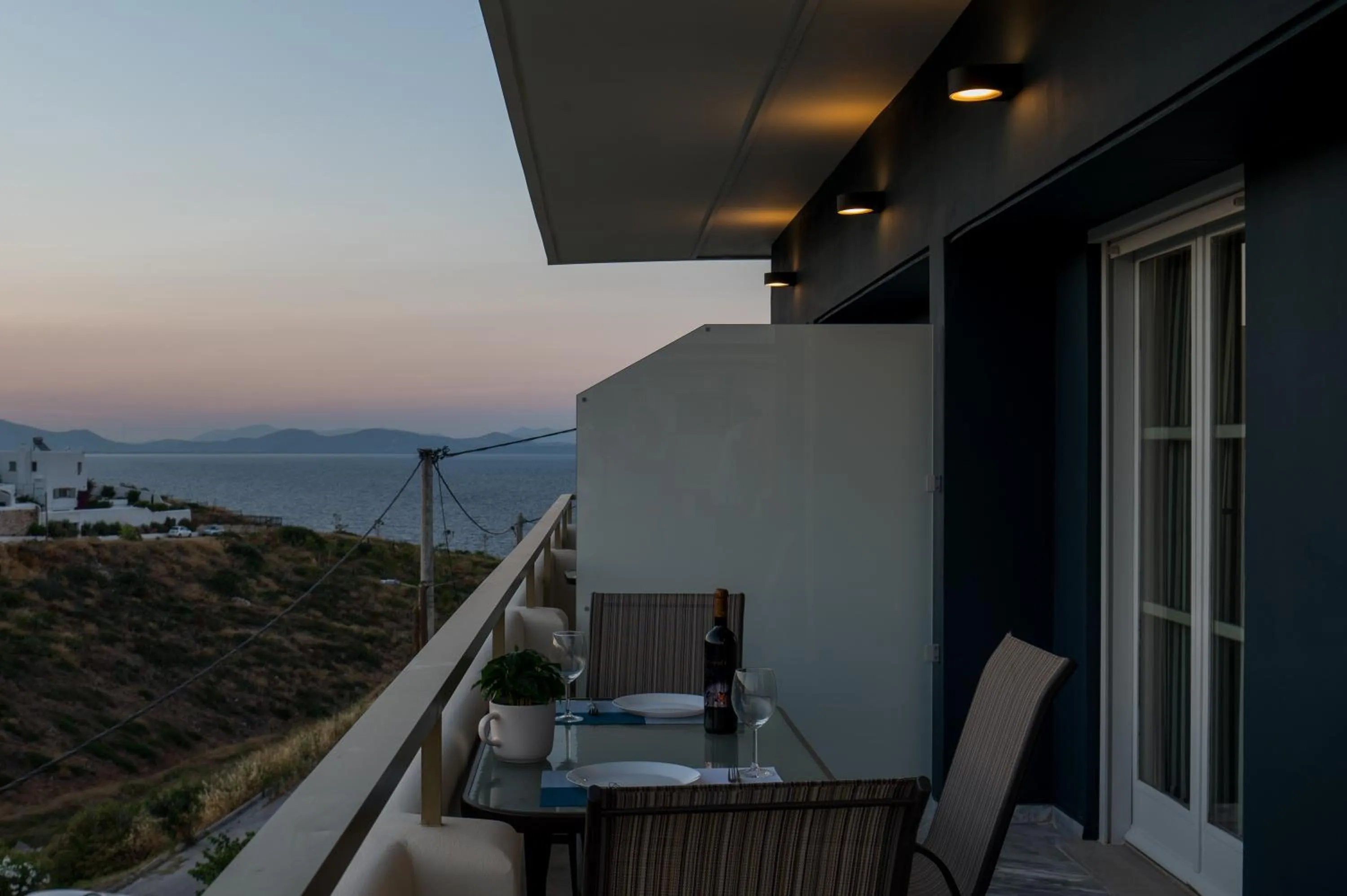 Balcony/Terrace in CHROMA Lodge Rafina