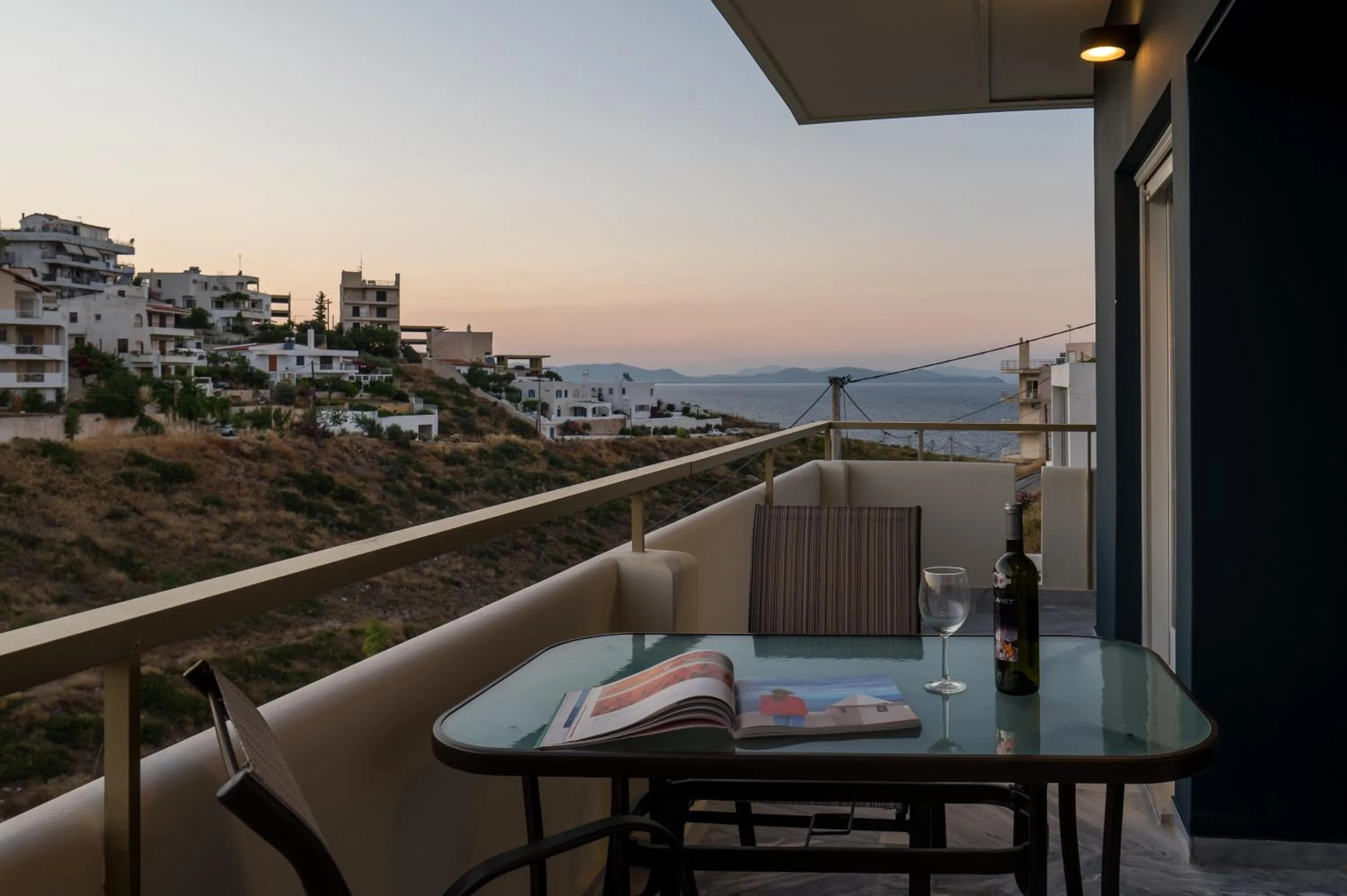 Balcony/Terrace in CHROMA Lodge Rafina