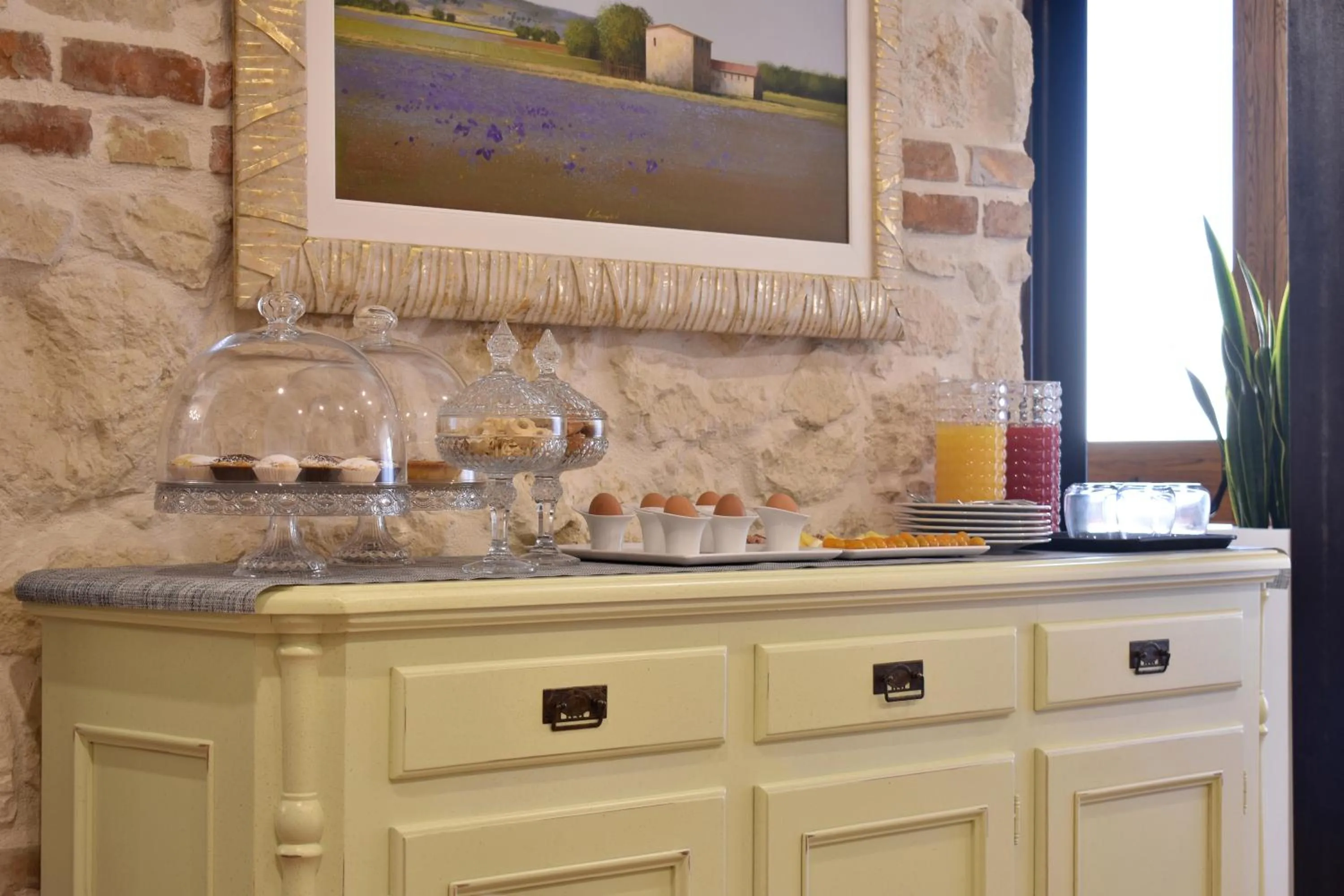 Breakfast in Tenuta Micoli