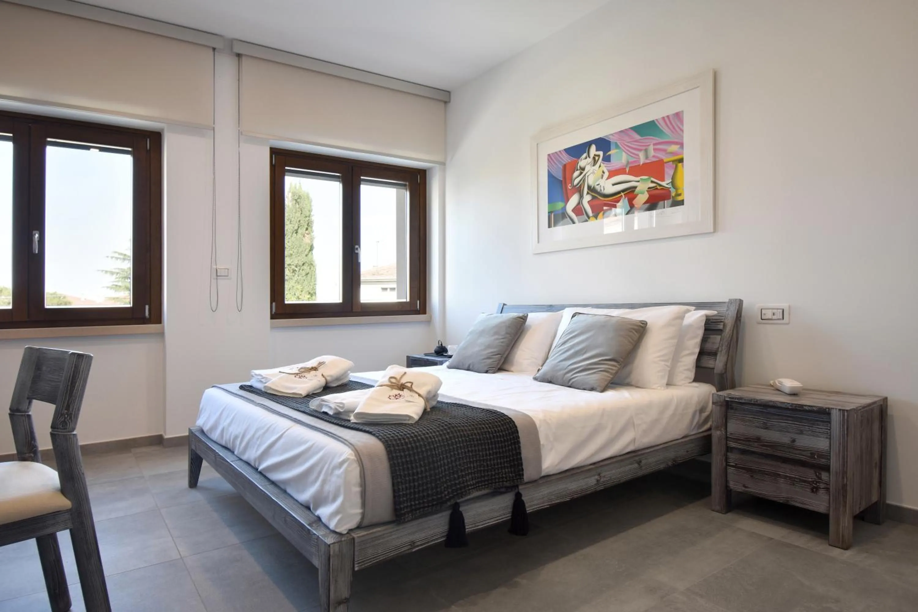 Bed in Tenuta Micoli