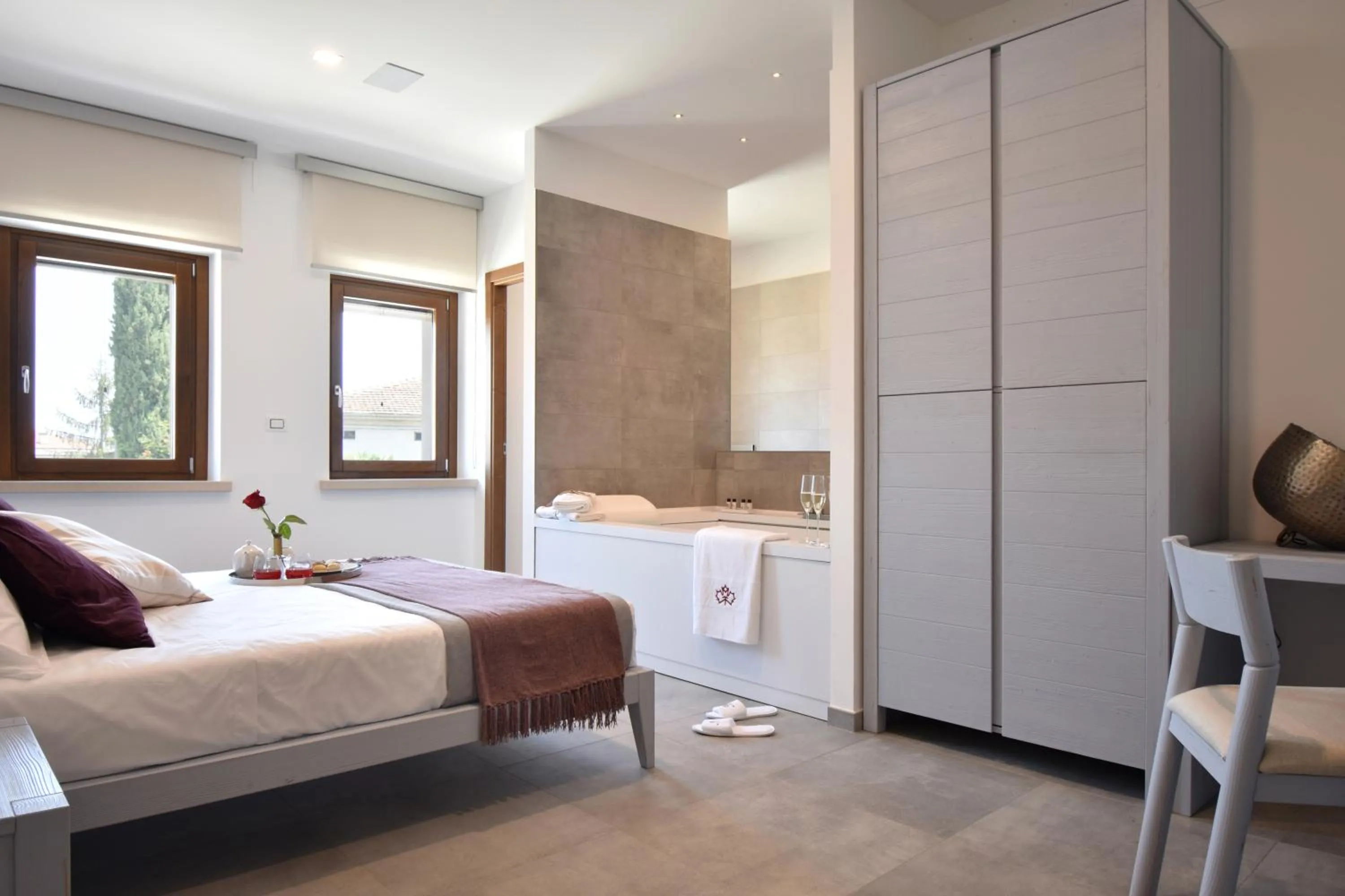 Bed in Tenuta Micoli