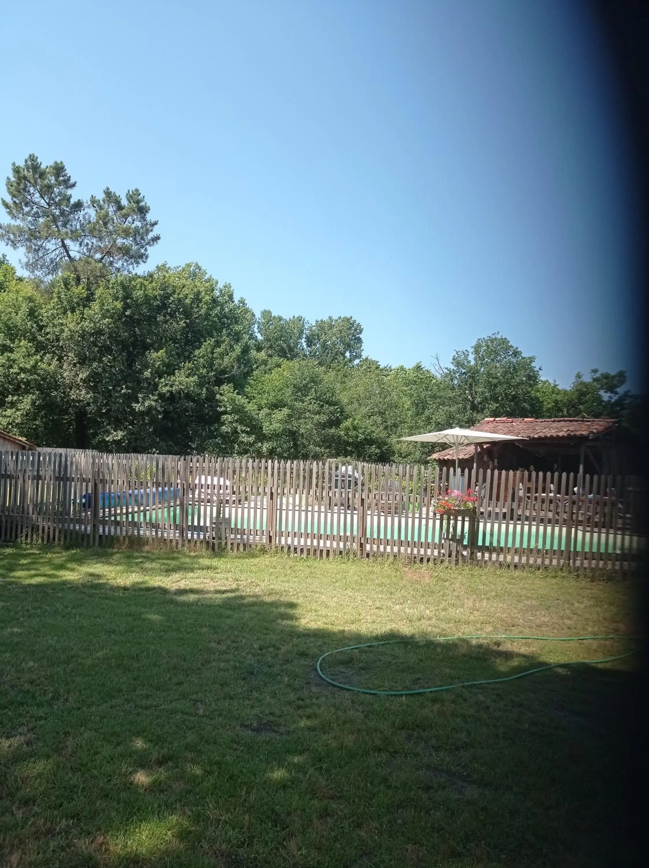 Swimming pool in les chambres du pont des chèvres