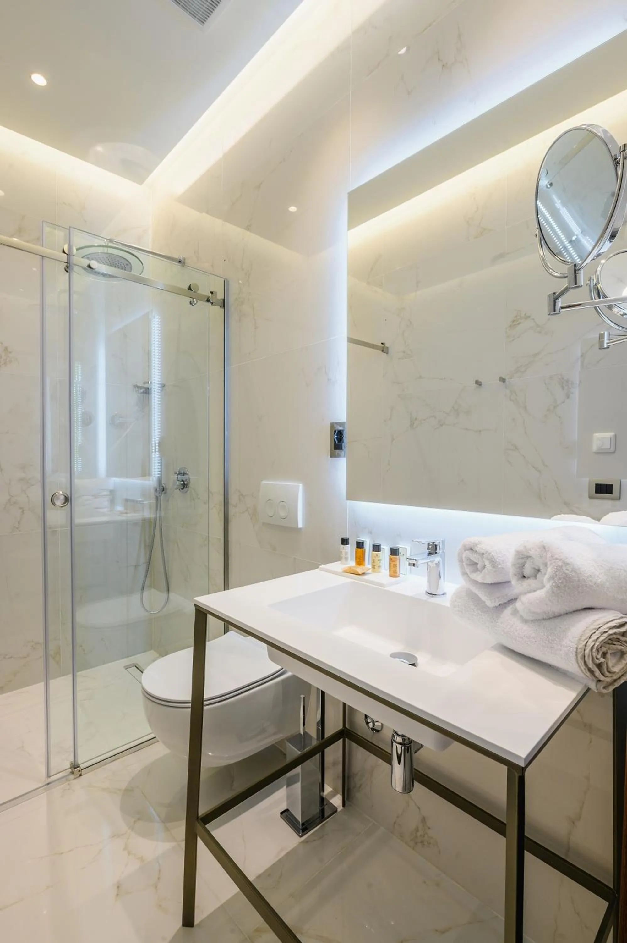 Shower in Chic Boutique Hotel Vlore