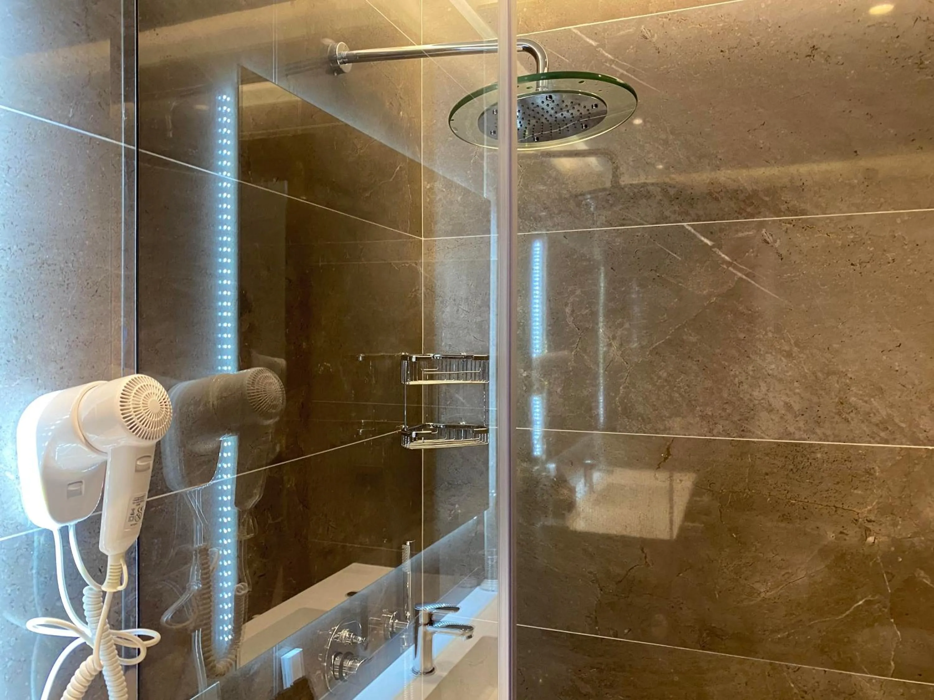 Shower in Chic Boutique Hotel Vlore