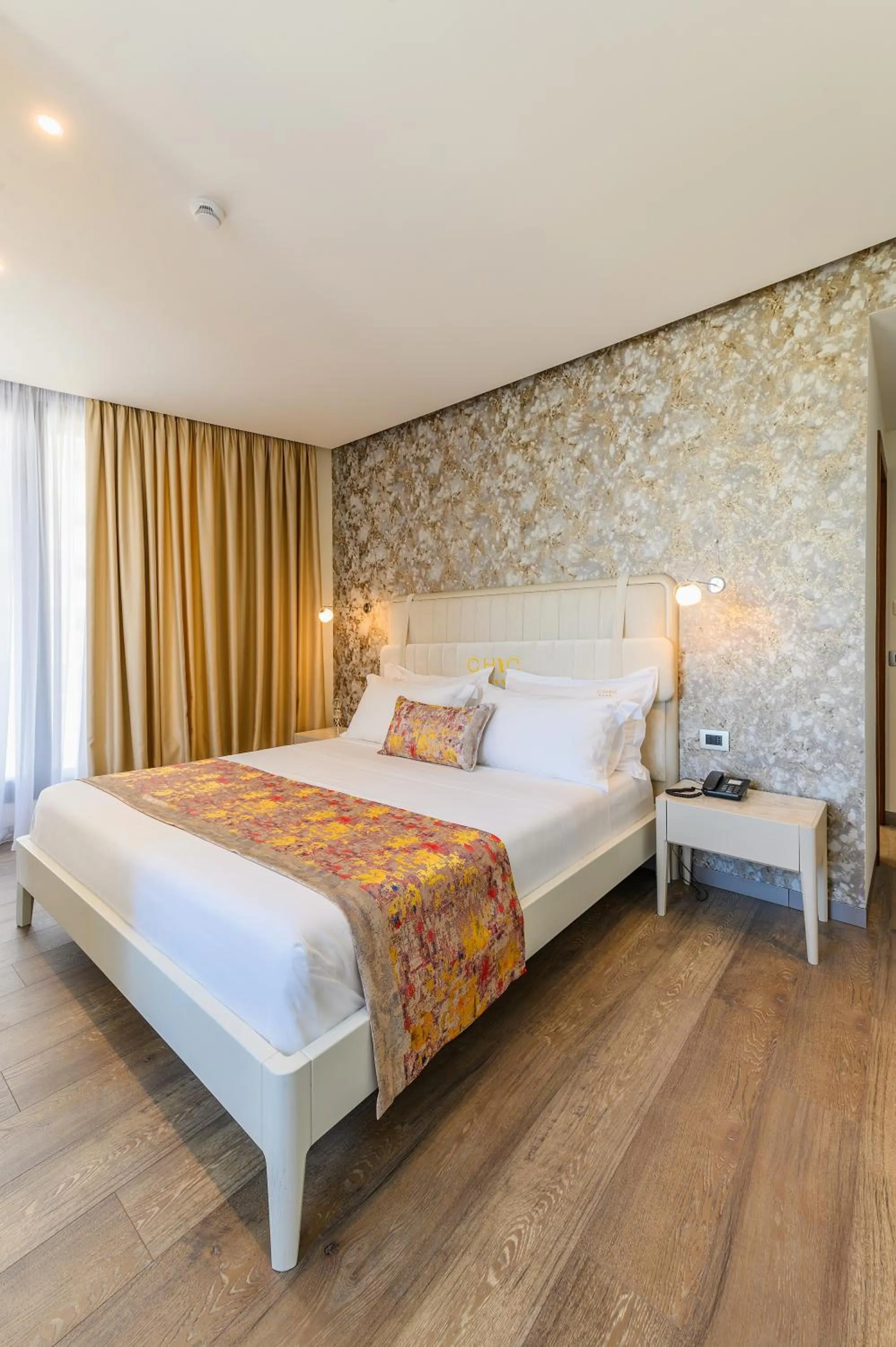 Bed in Chic Boutique Hotel Vlore