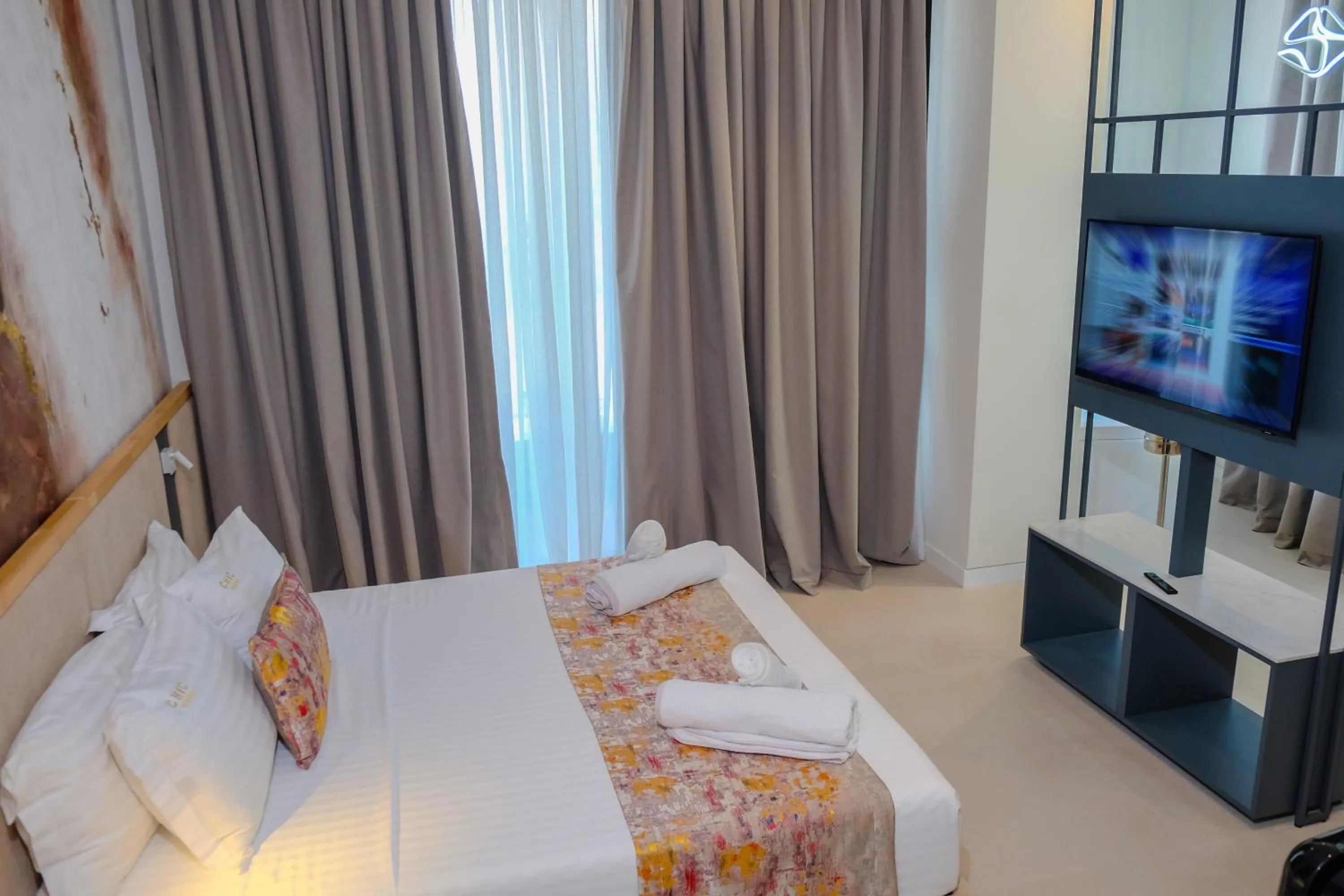 Bed in Chic Boutique Hotel Vlore