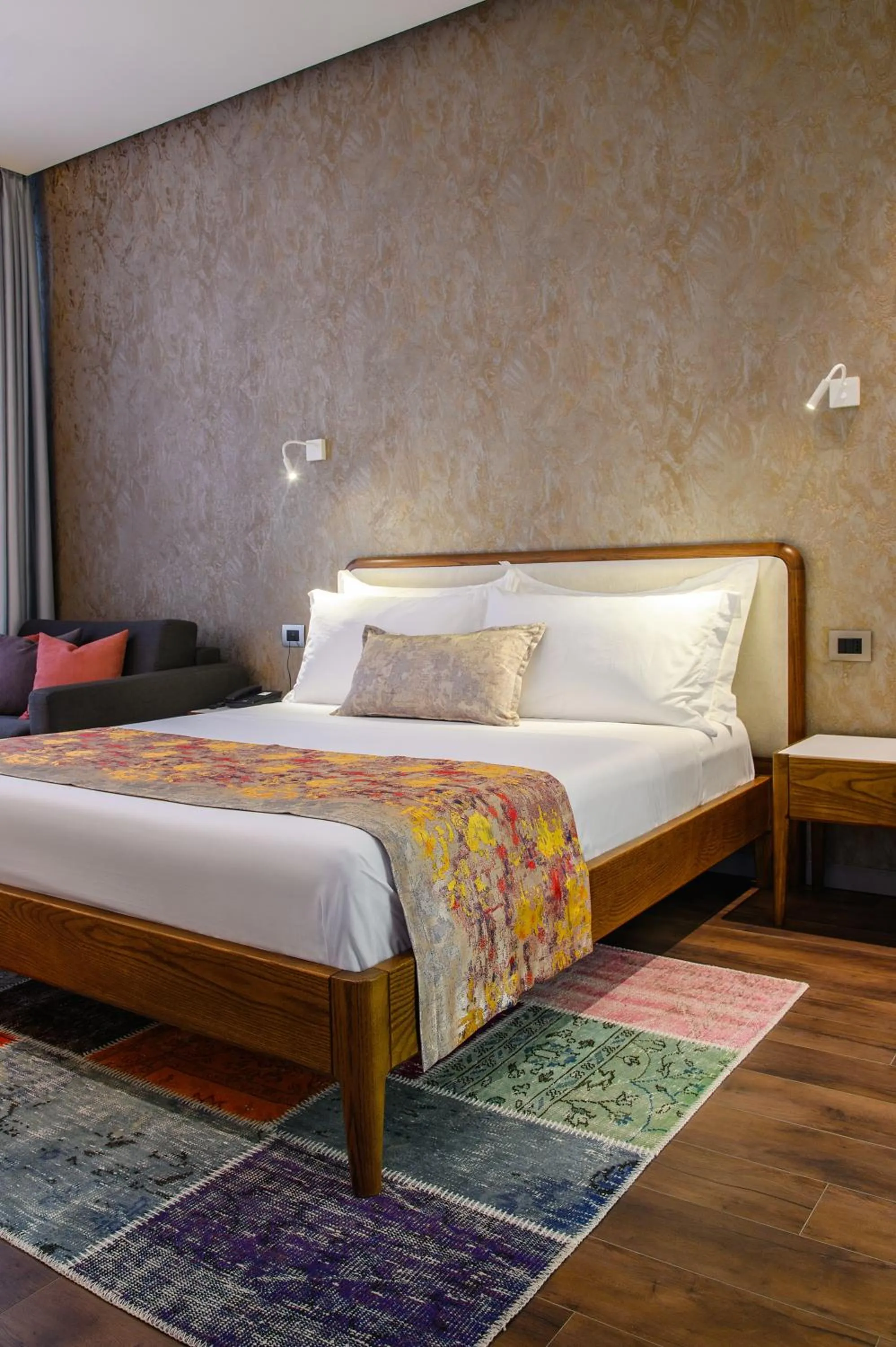 Bed in Chic Boutique Hotel Vlore