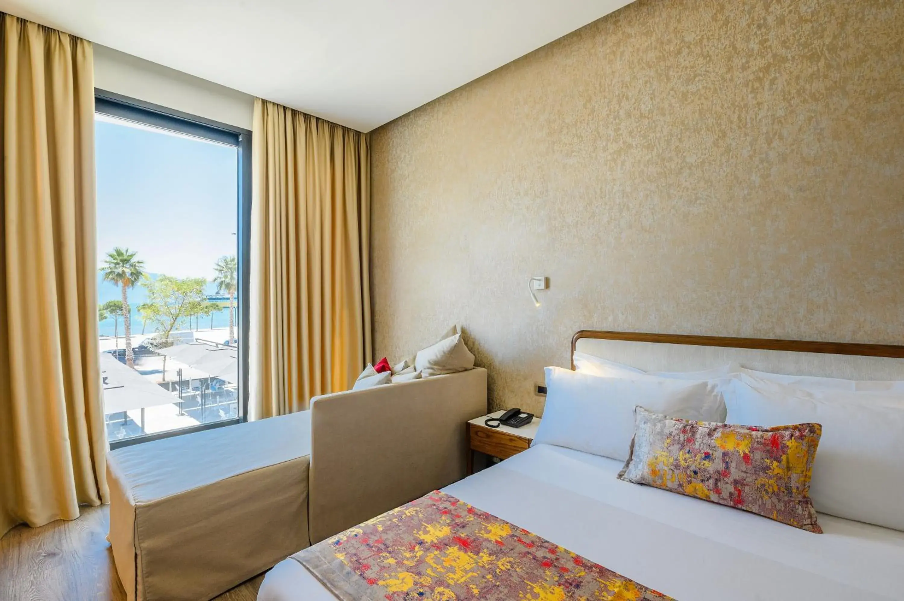 Premium Triple Room with Sea View in Chic Boutique Hotel Vlore Premium Triple Room with Sea View in Chic Boutique Hotel Vlore
