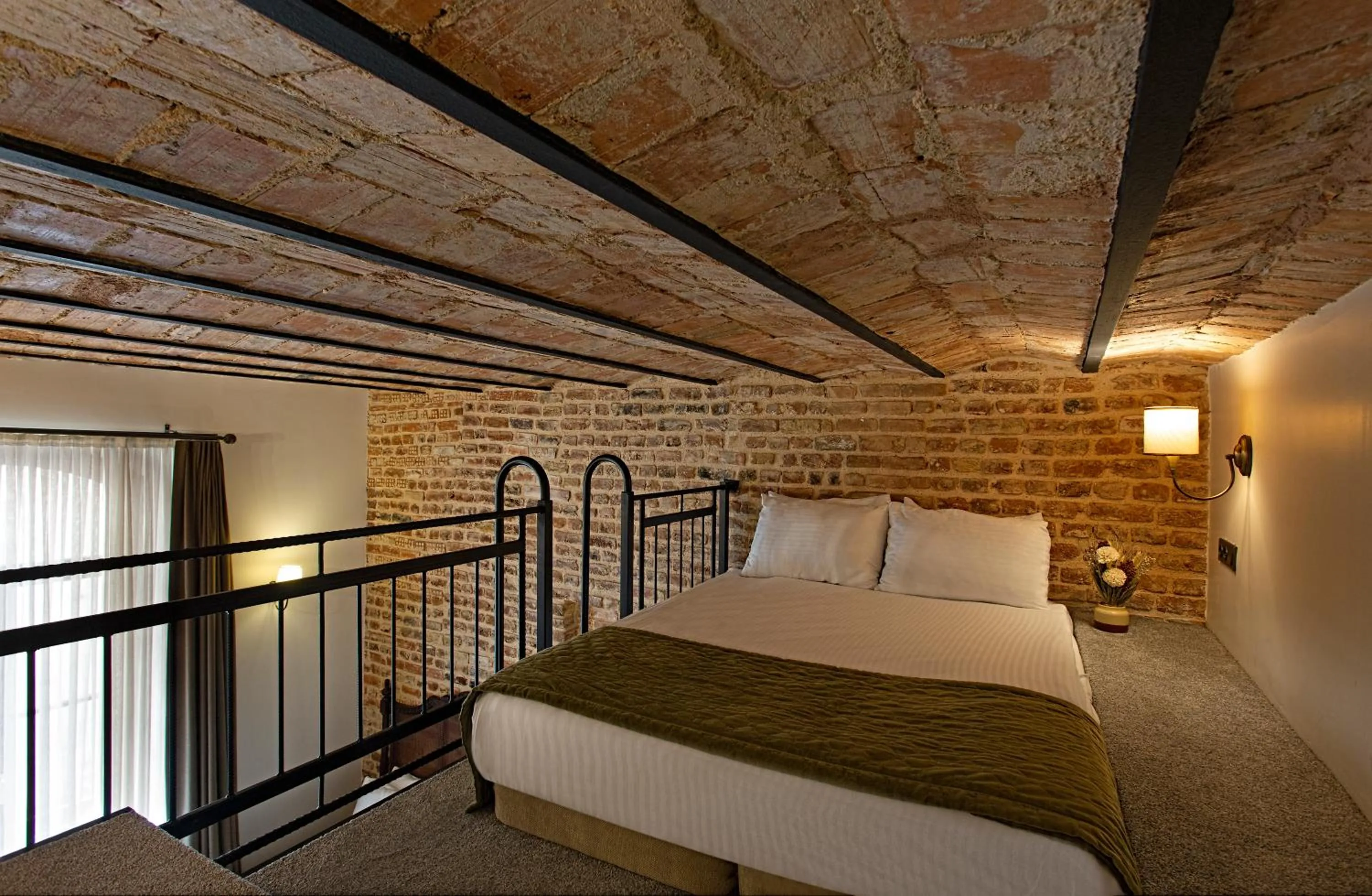 Bed in Mest Hotel Istanbul Sirkeci