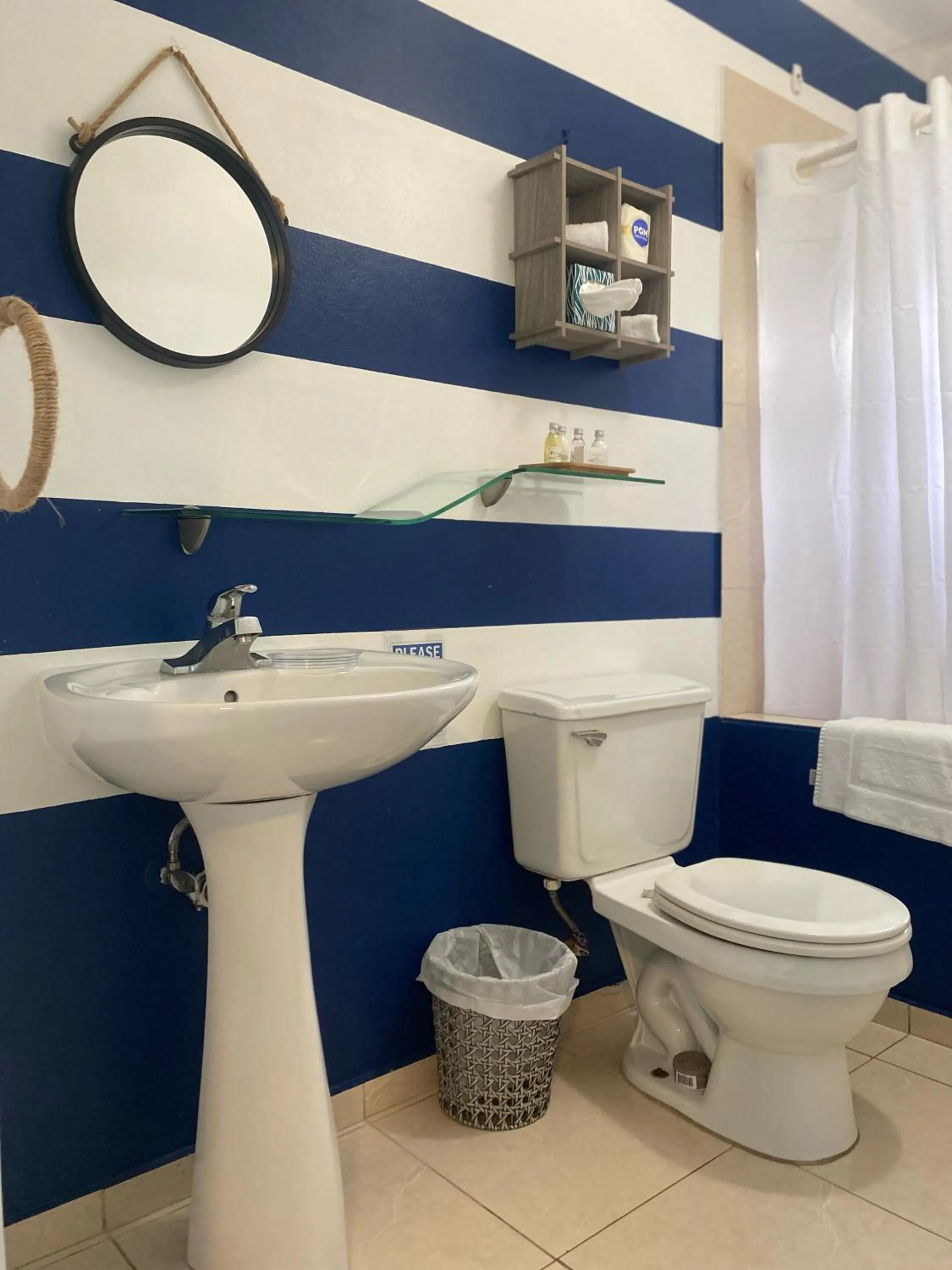 Bathroom in Aqua Marina Beach Club