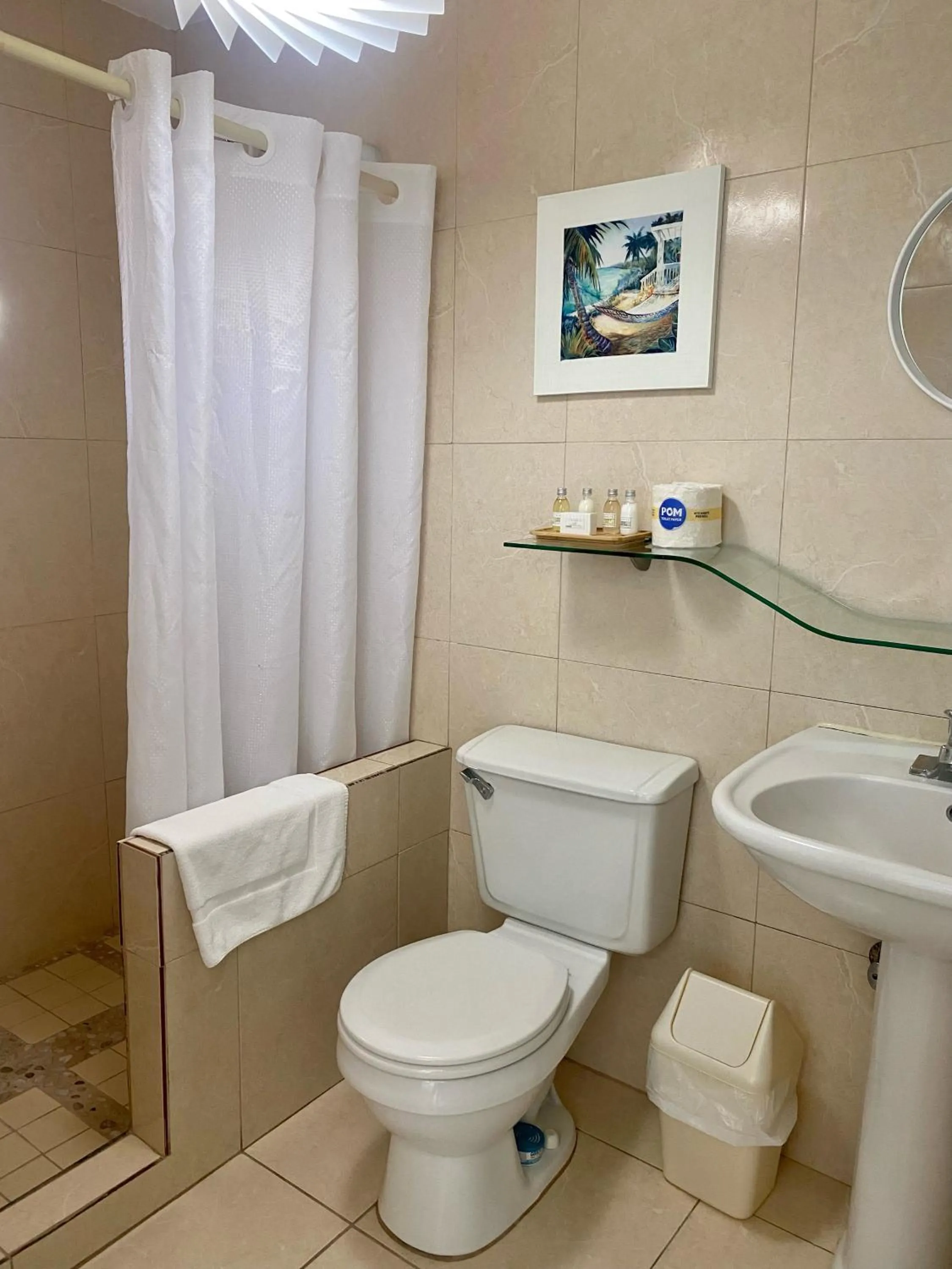 Bathroom in Aqua Marina Beach Club